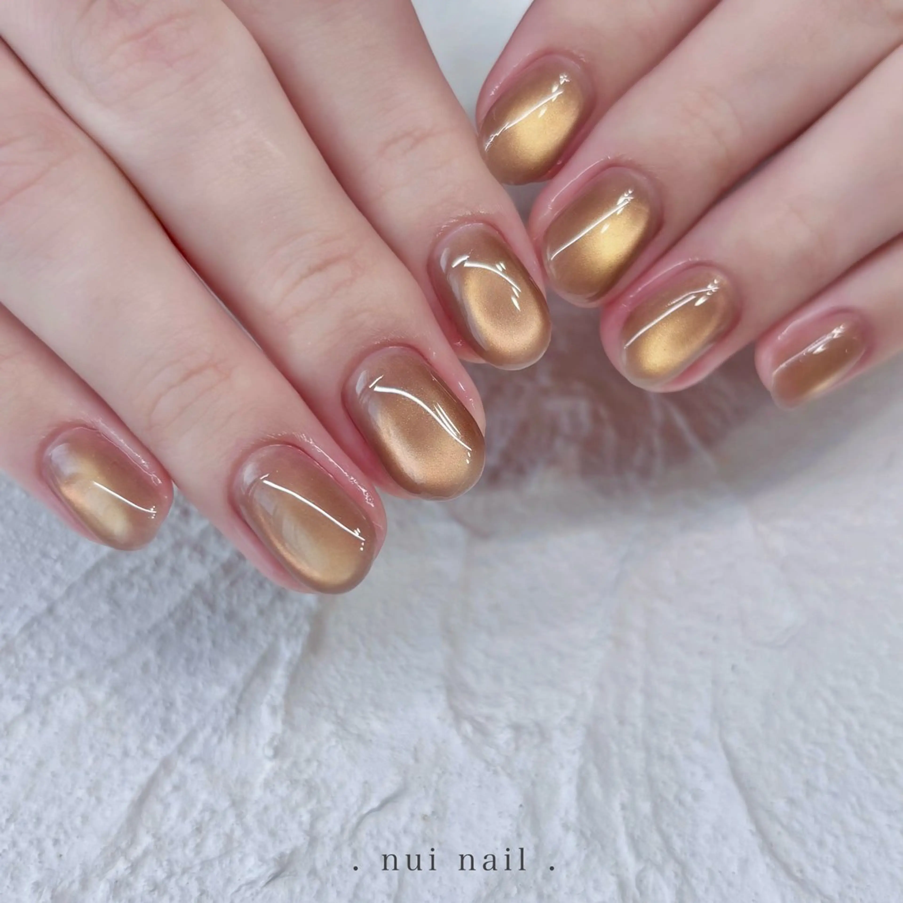 ネイル マグネットネイル ハンドネイル nui nailのネイルデザイン