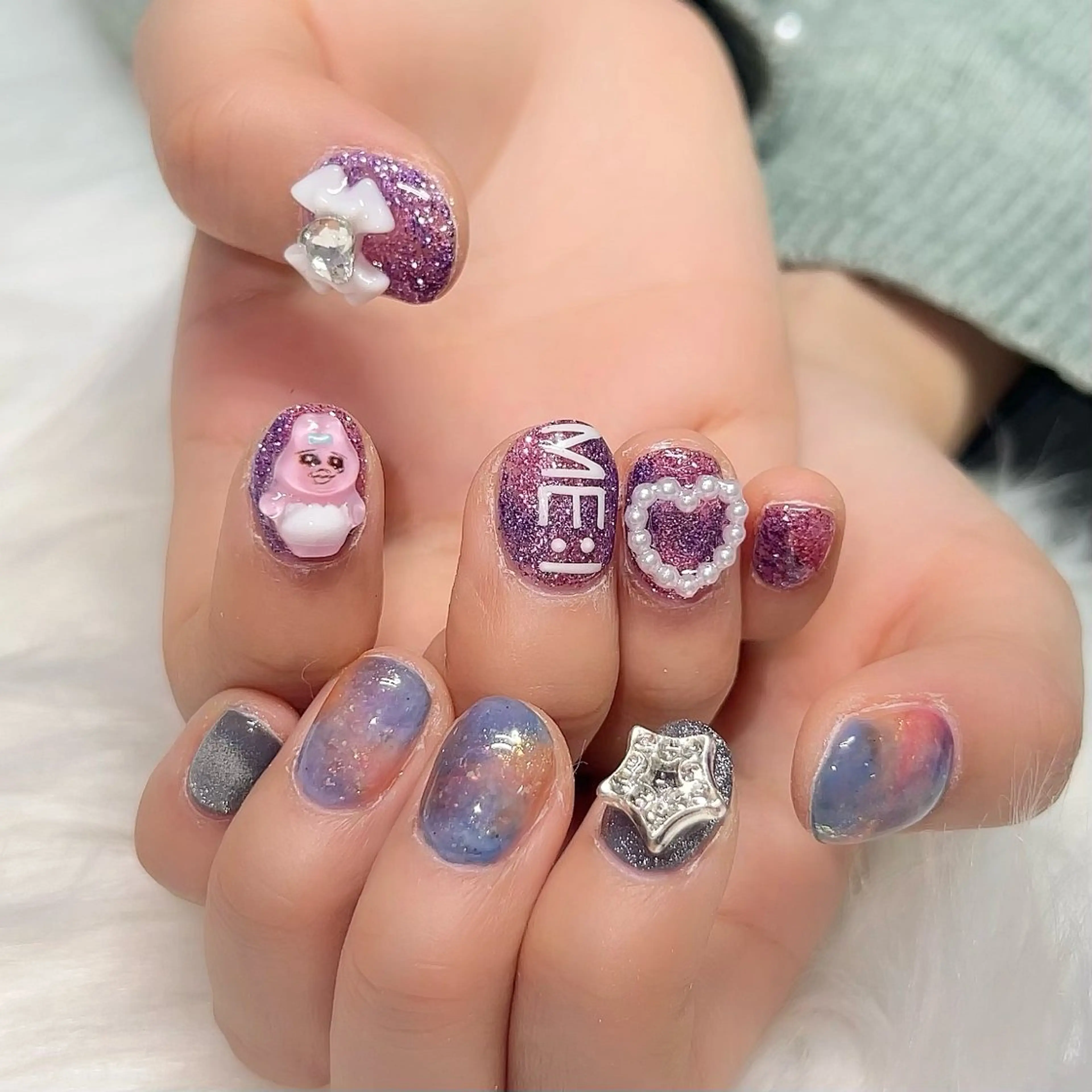 ネイル ハンドネイル 【Yappy🌈】 💖P-tanaのネイルデザイン