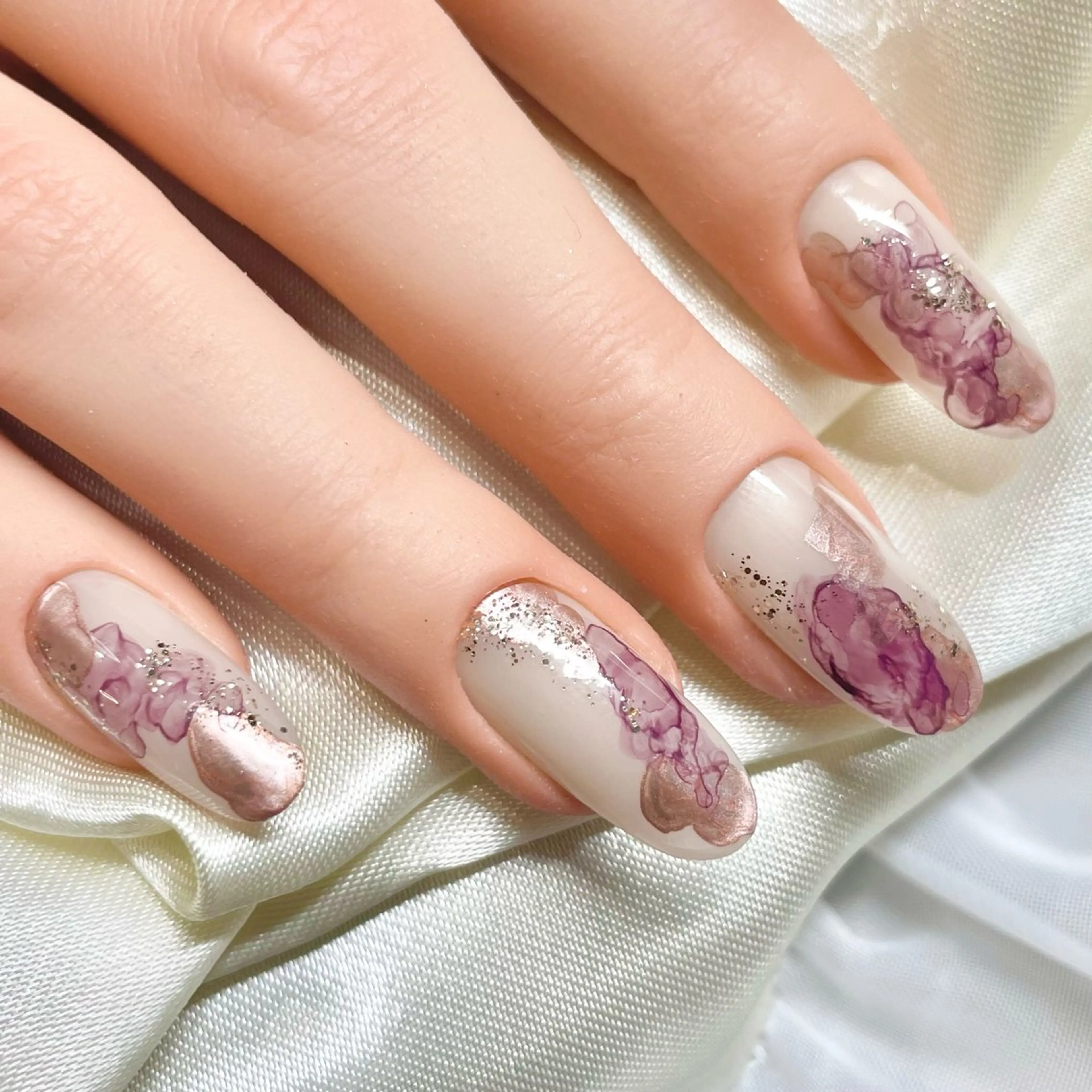 ネイル ニュアンスネイル Nail Salon Y.のネイルデザイン