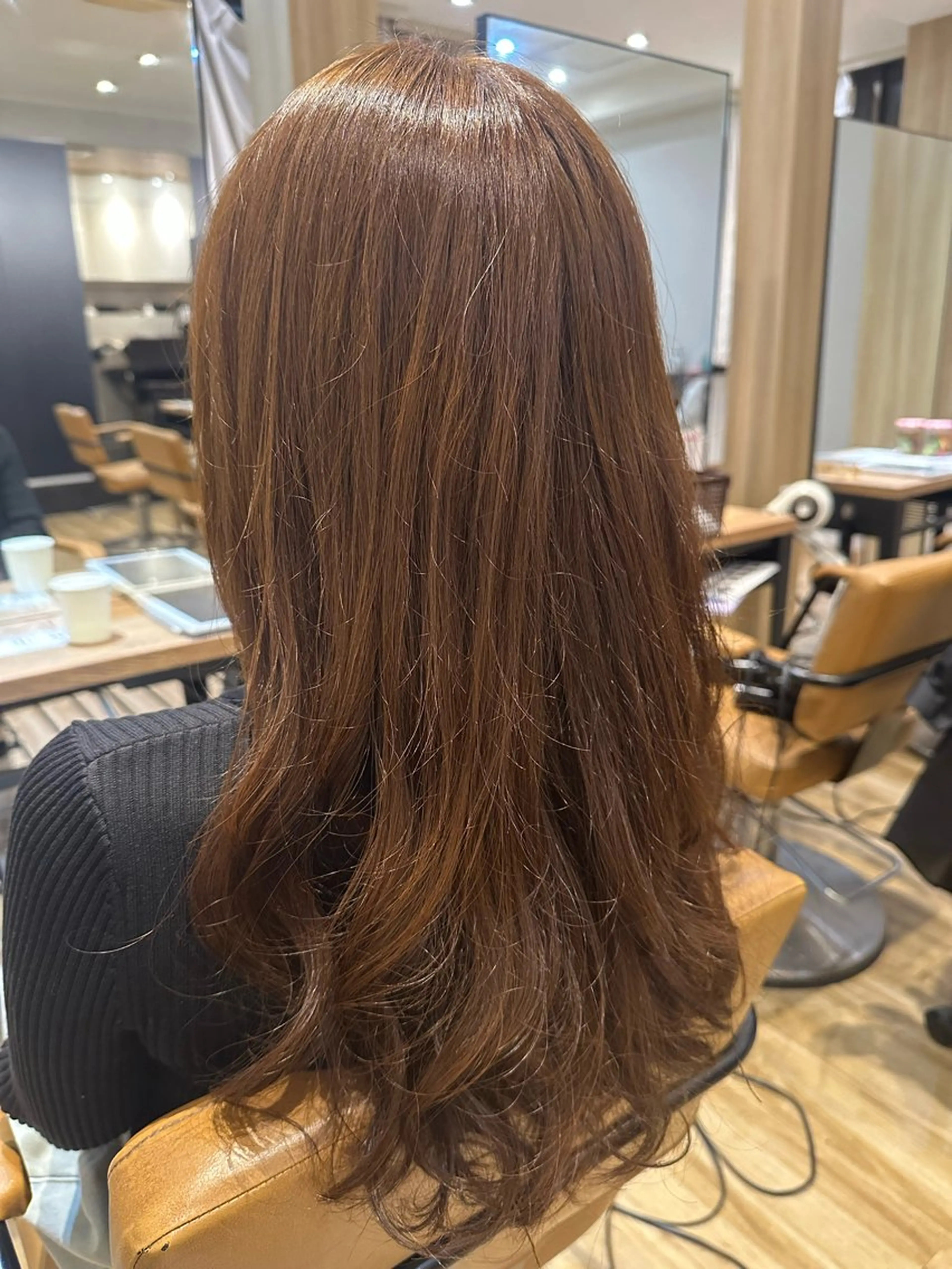 ロング カラー パーマ カット ヘアカラー パーマ トリートメント ✨✂️Nori ✂️✨のヘアスタイル