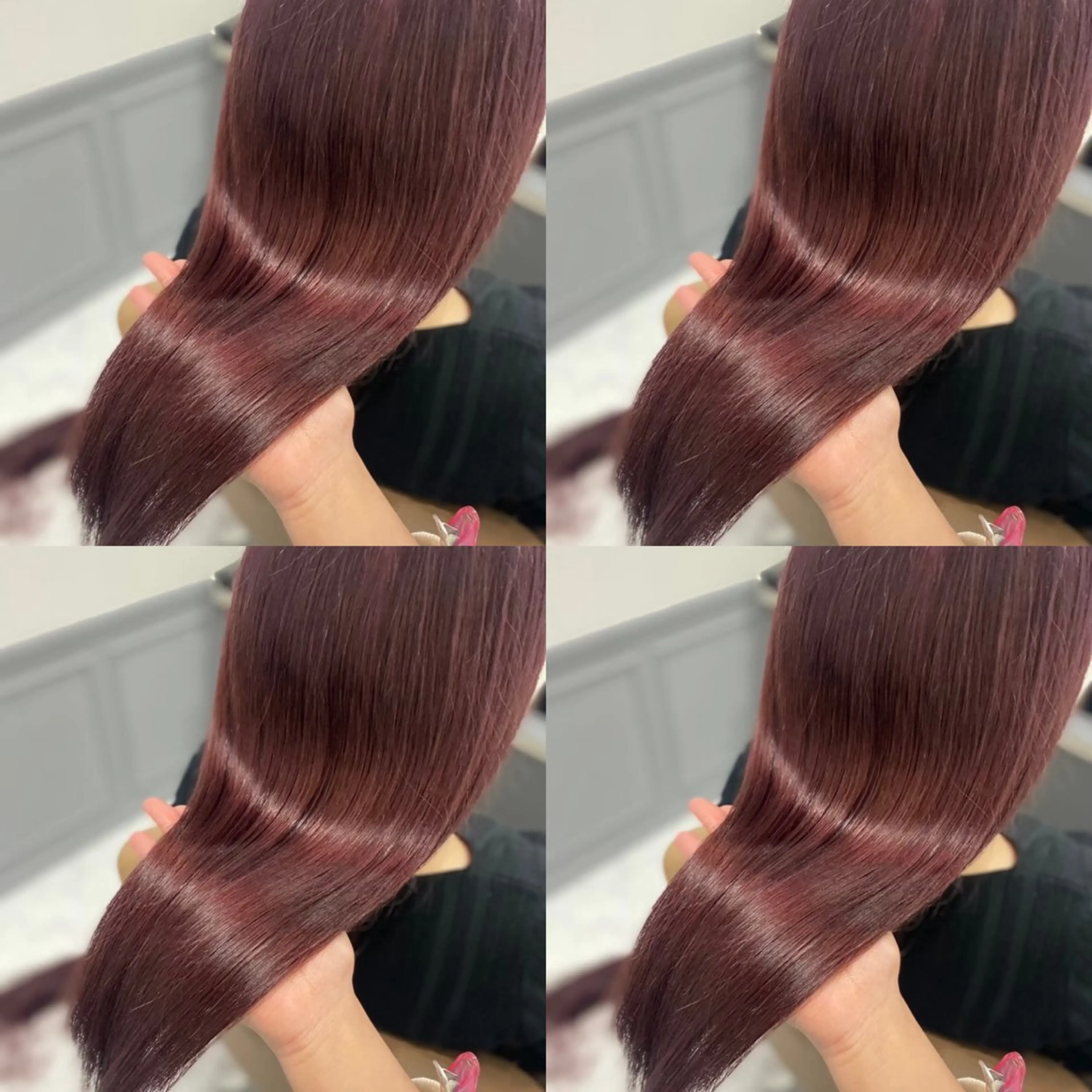 ロング カラー ブラウンカラー レッドカラー レッドブラウン 髪質改善 ヘアカラー トリートメント 店長✨髪質改善✖️ 透明感カラー／純大のヘアスタイル