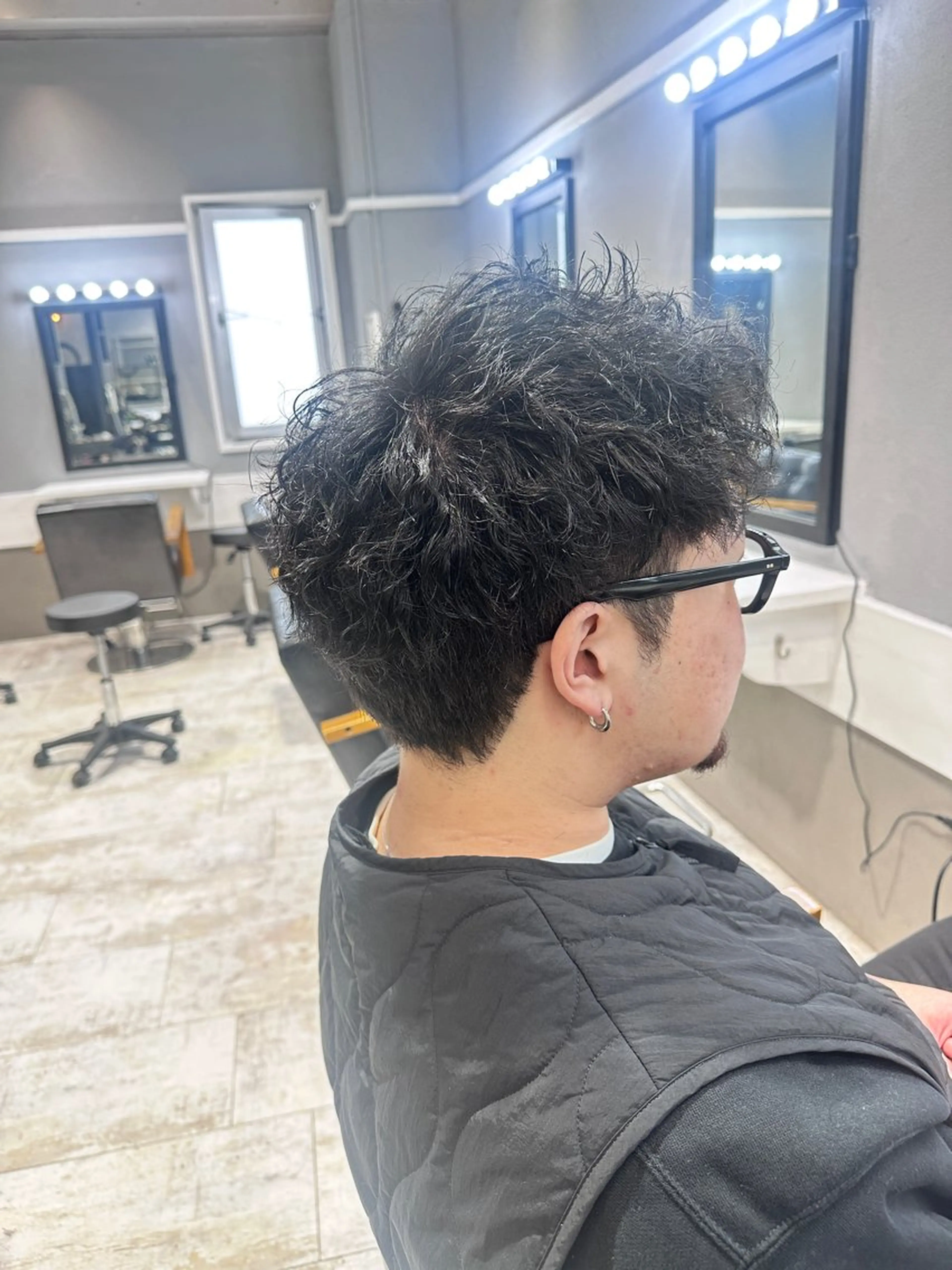 メンズ メンズパーマ カット パーマ 【Gisel】 Asakiのヘアスタイル