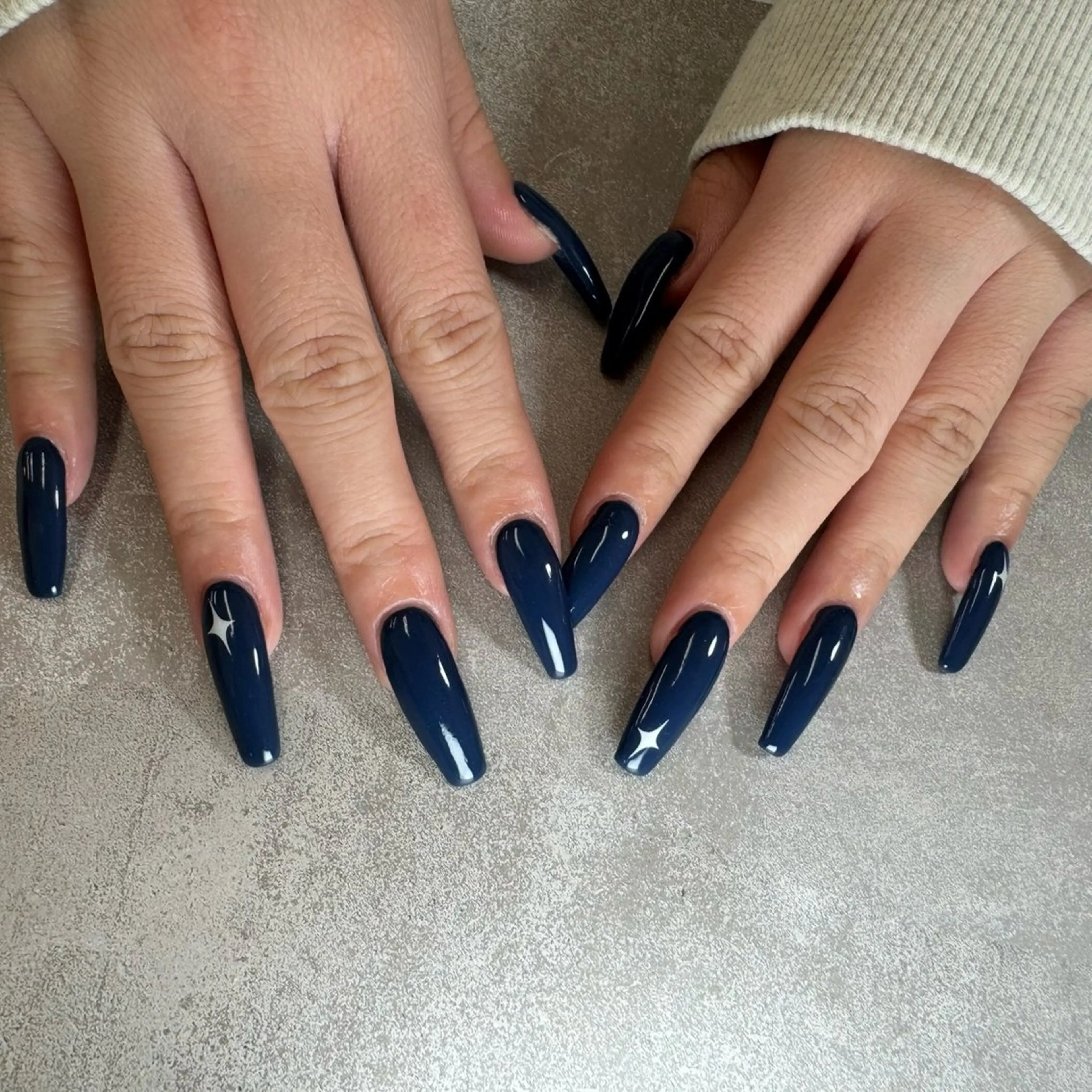 ダイアミチップ長さだしワンカラーの写真