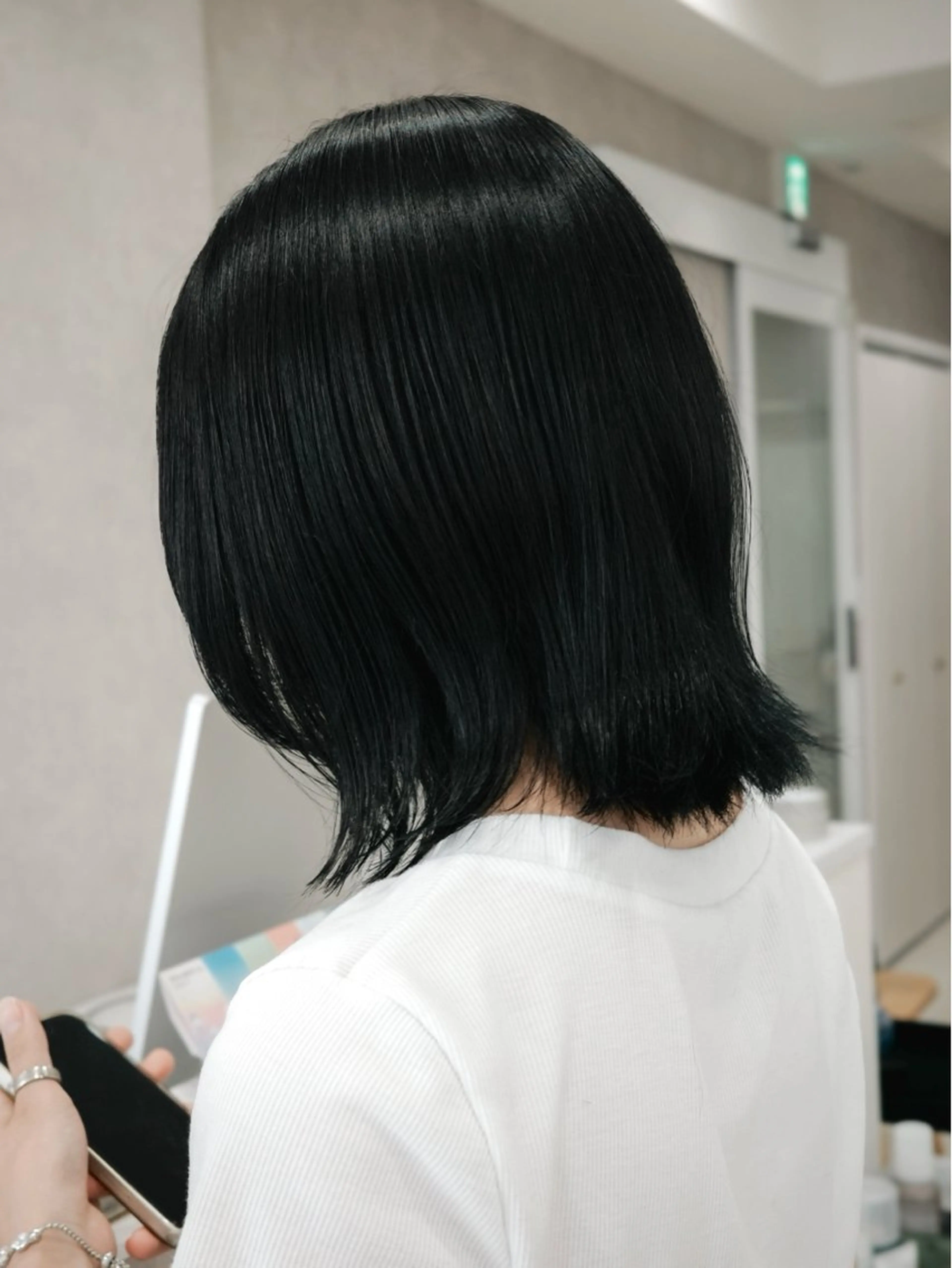 【新規】似合わせカット+艶カラー+3stepトリートメント¥9,500の写真