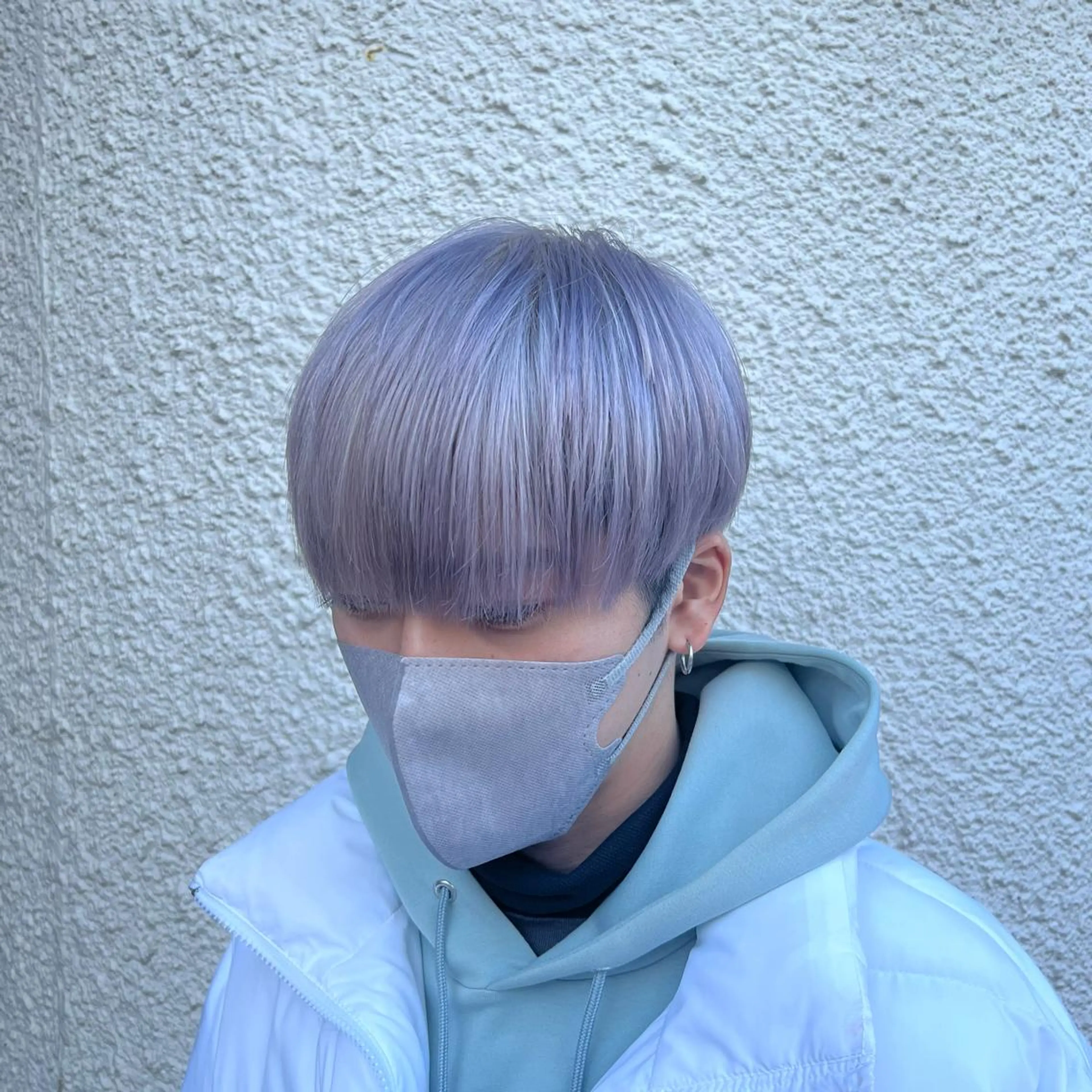 ショート カラー メンズ 茅ヶ崎パーマ特化/ スパイラル/ハルキのヘアスタイル