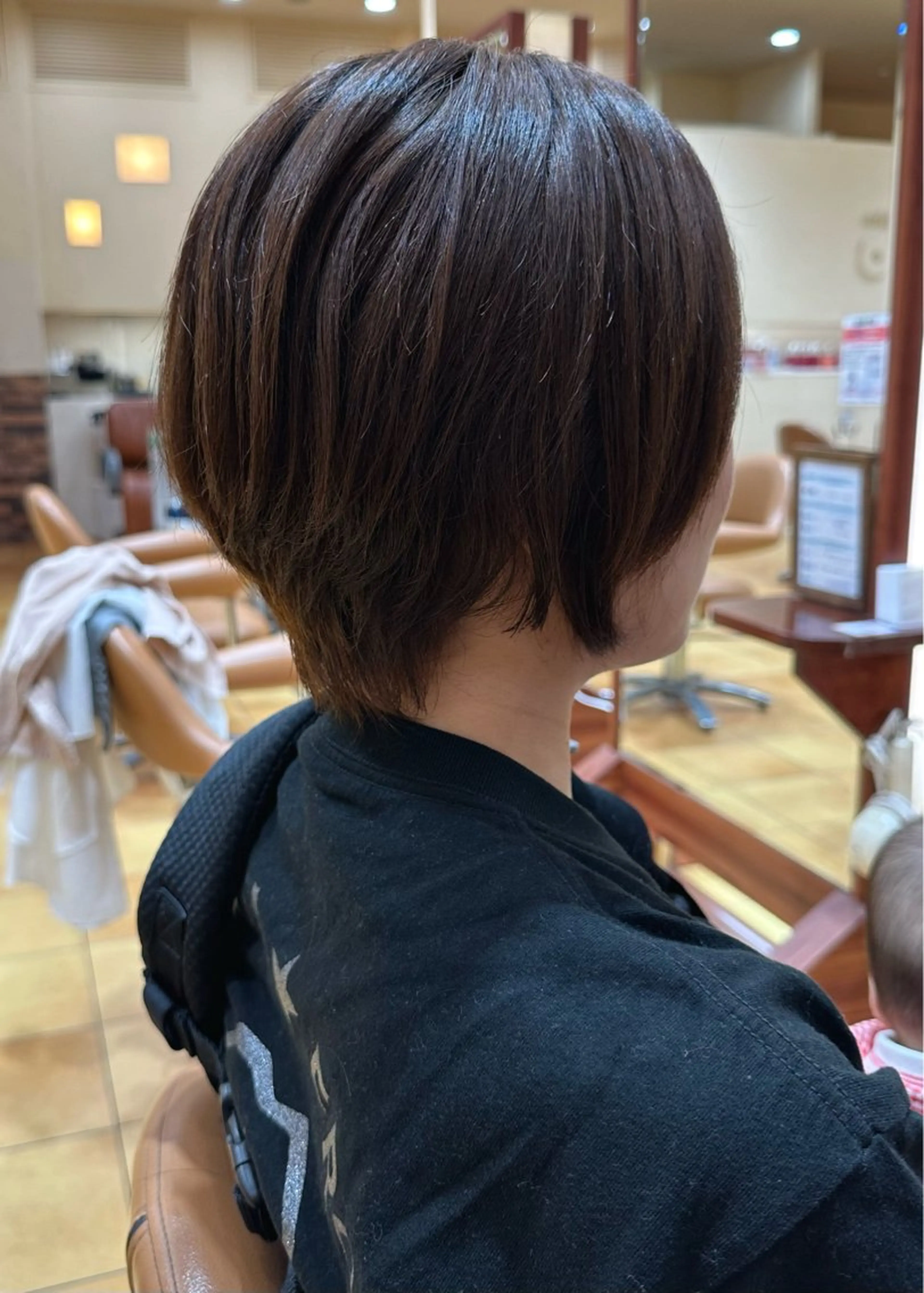 ショート カット ヘッドスパ ボブ/ゆるふわ ボブパーマ/とういのヘアスタイル