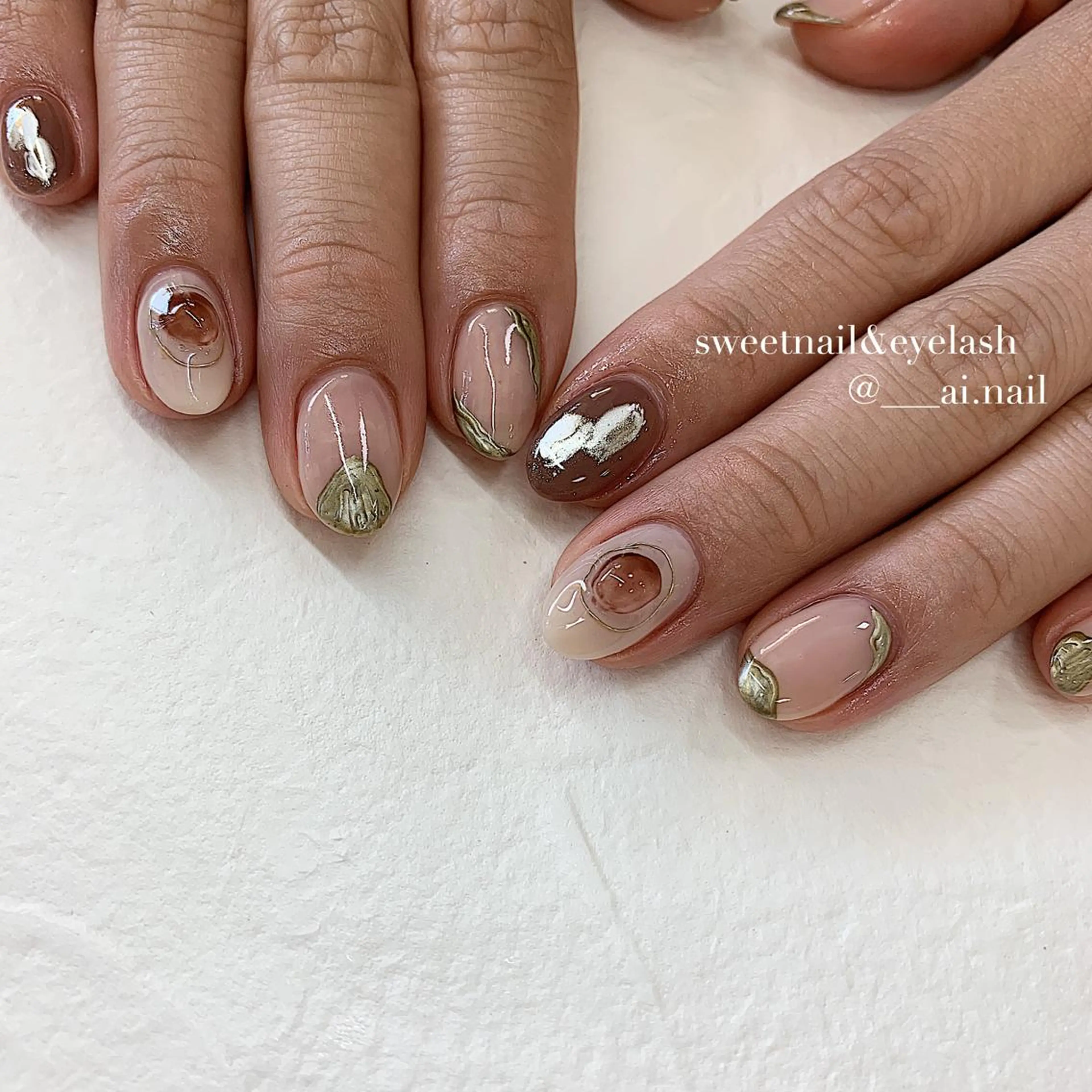 ネイル 🍃伏見 / soL nail / aiのネイルデザイン