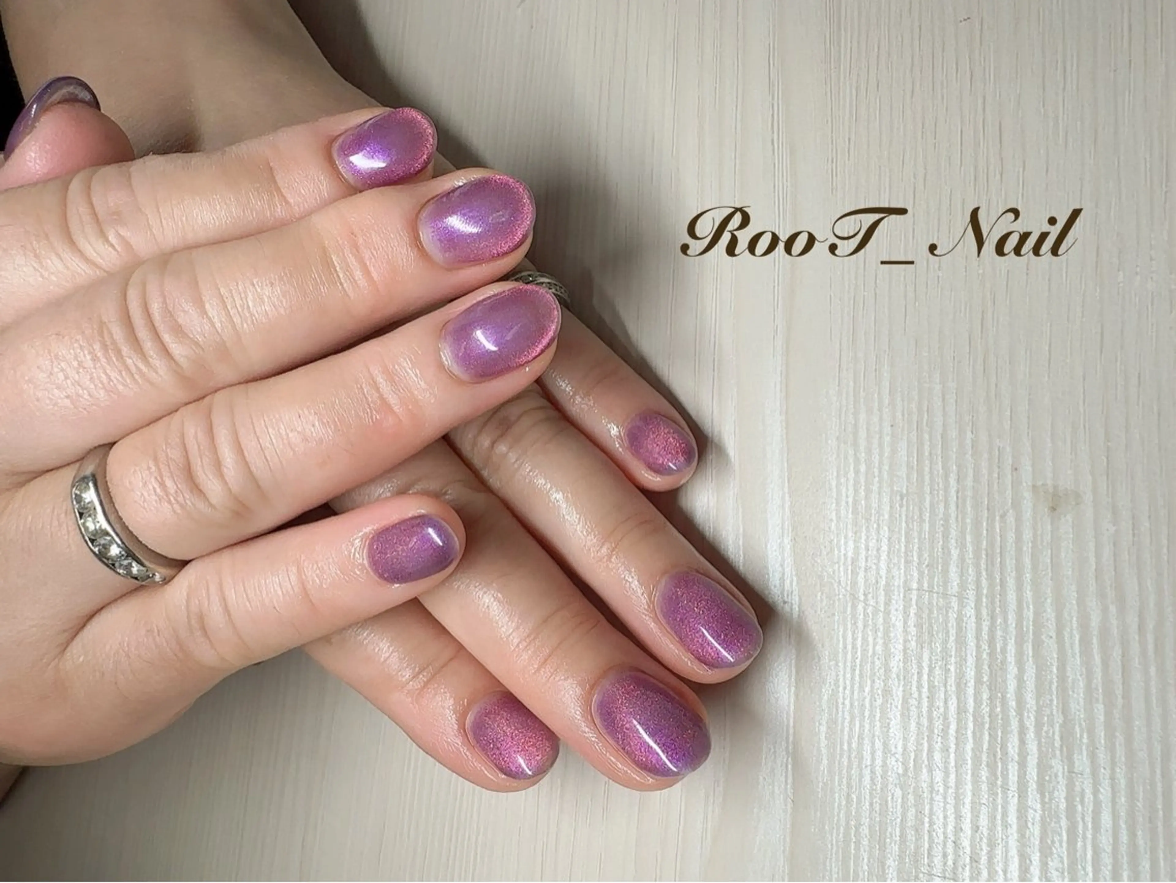 ネイル マグネットネイル ハンドネイル RooT Nailのネイルデザイン