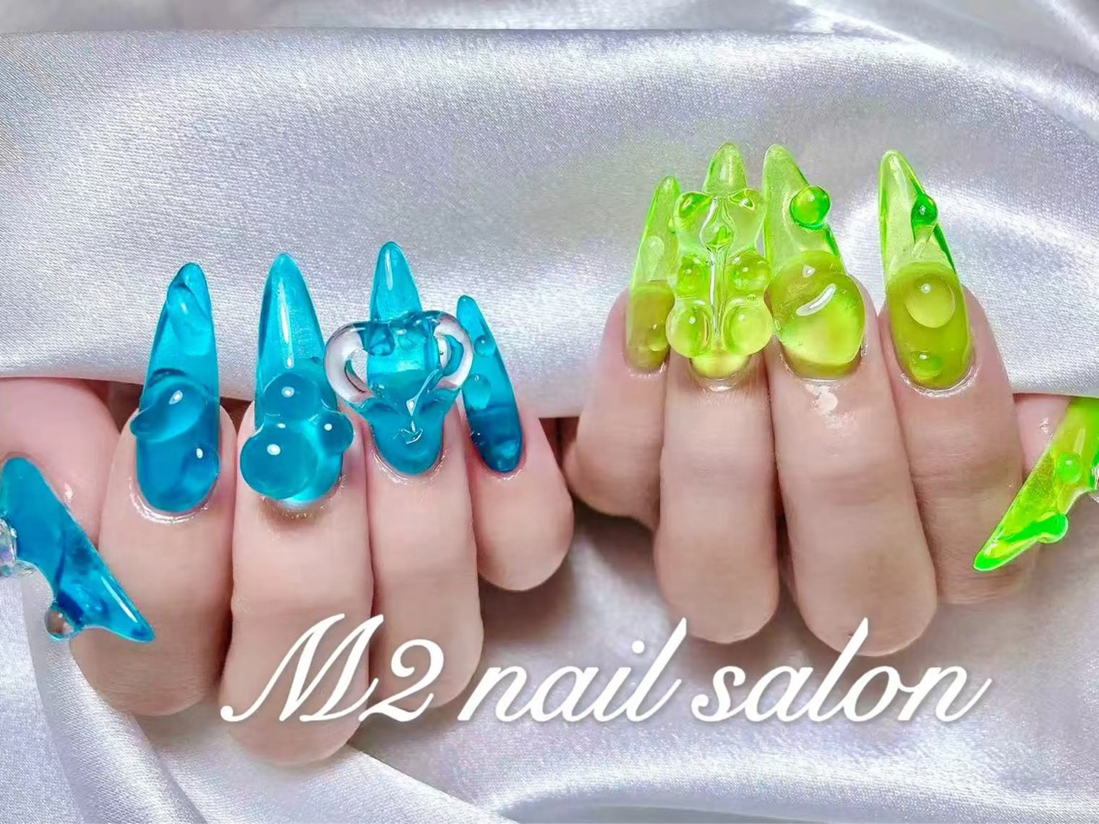 ネイル 長さだし専門店 M2　rikaのネイルデザイン
