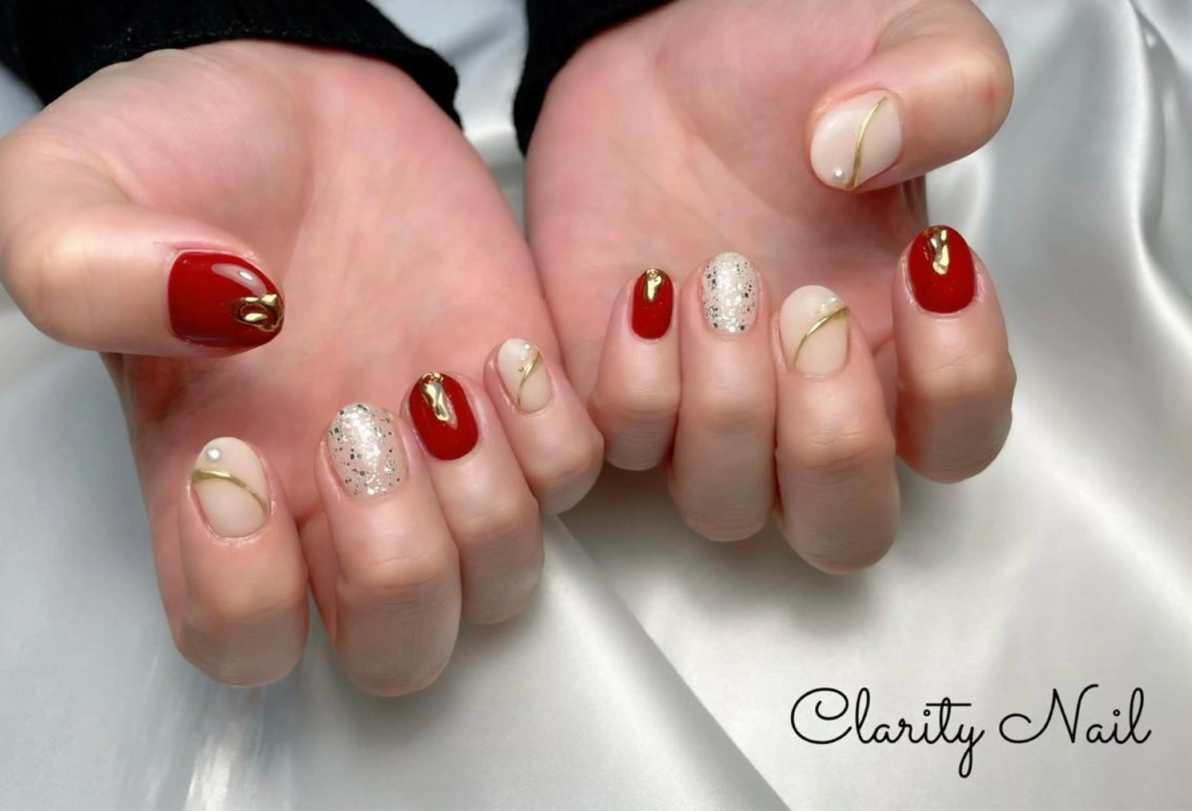 ネイル アートネイル 持ち込み ハンドネイル Clarity Nailのネイルデザイン