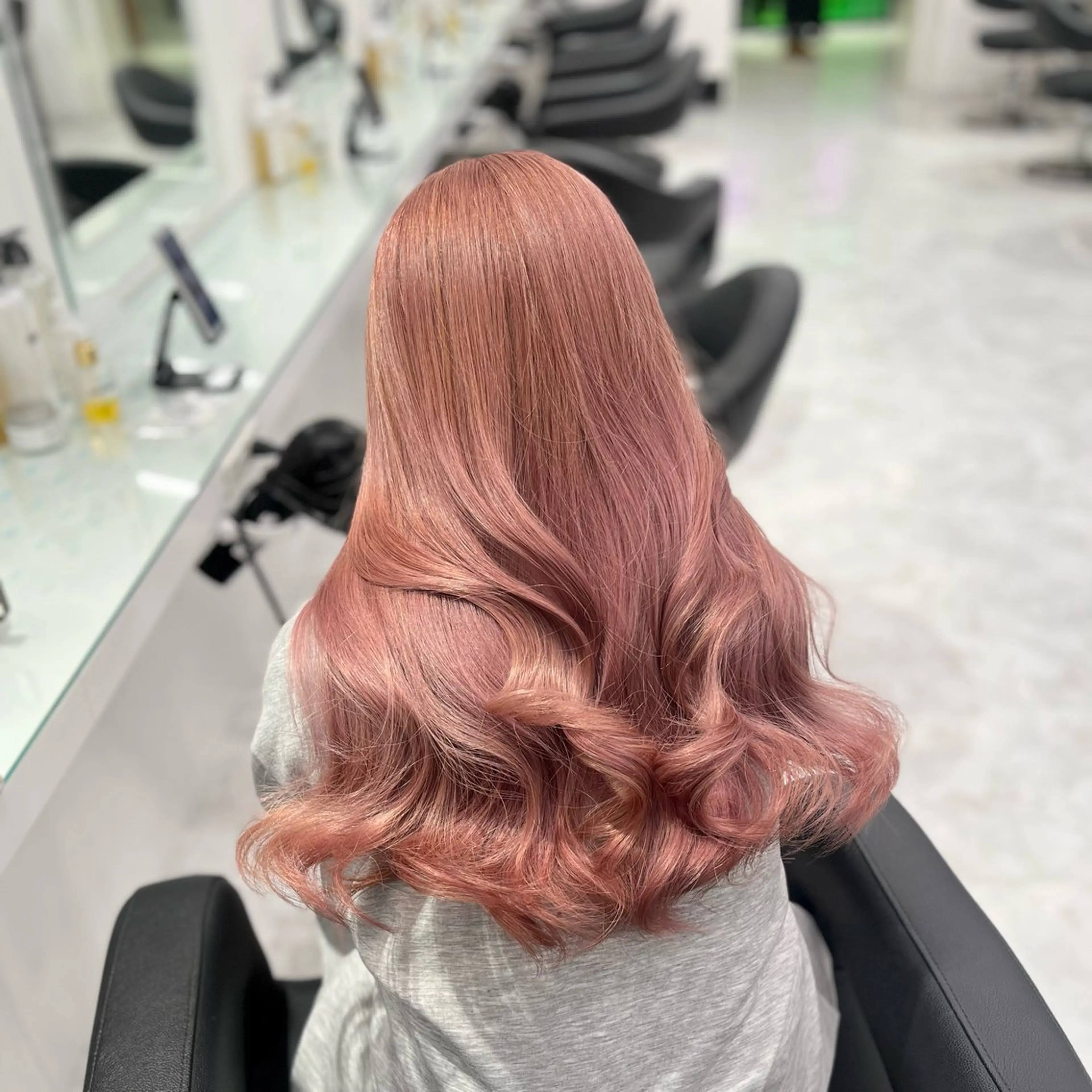 セミロング カラー パーマ ヘアアレンジ メンズ ヘアカラー ♡ 𝐑𝐈𝐎♡のヘアスタイル