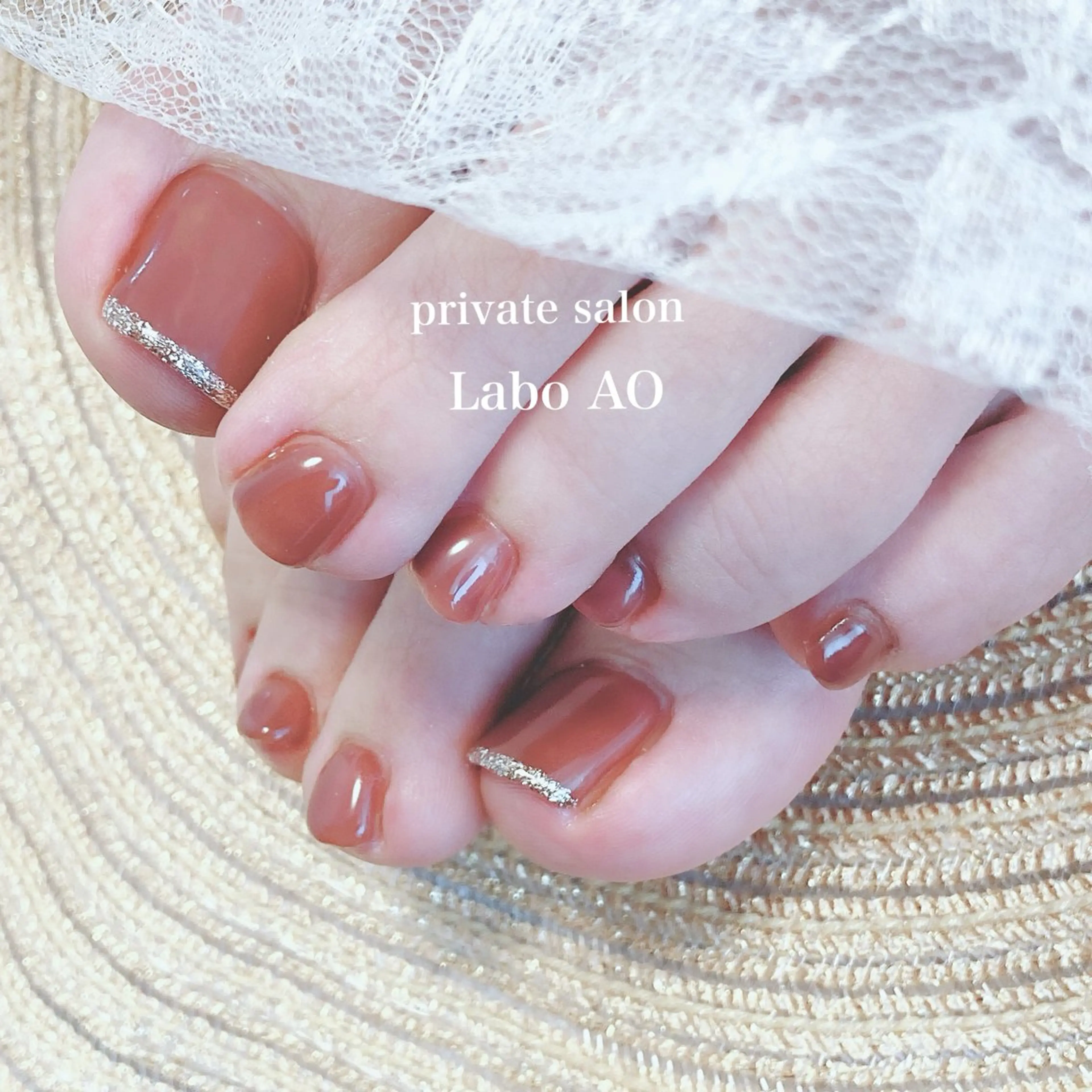 ネイル フットネイル あおやま りえのマツエク・マツパデザイン