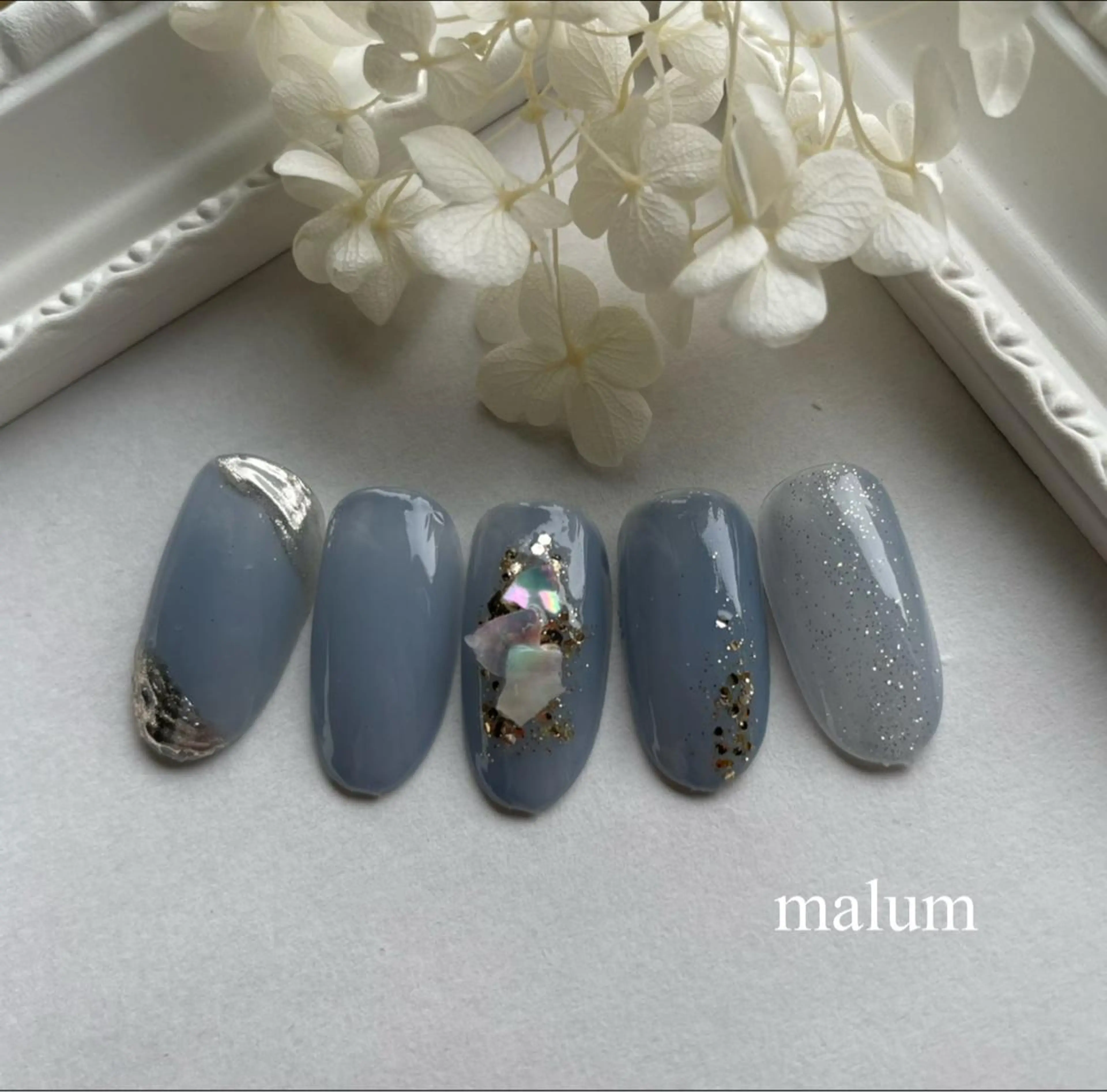 ネイル ハンドネイル malum nailのネイルデザイン