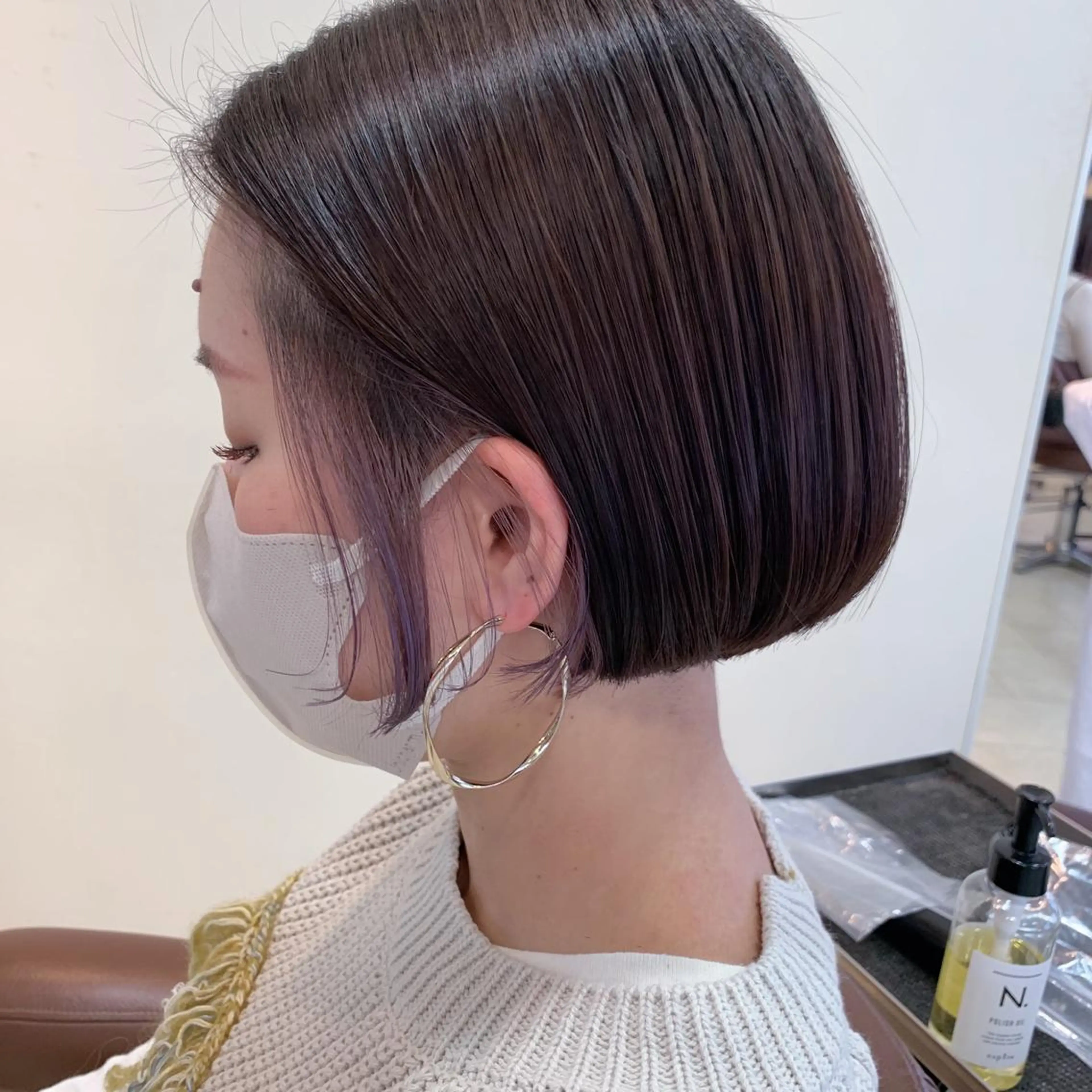 ショート カラー 甲斐 司のヘアスタイル