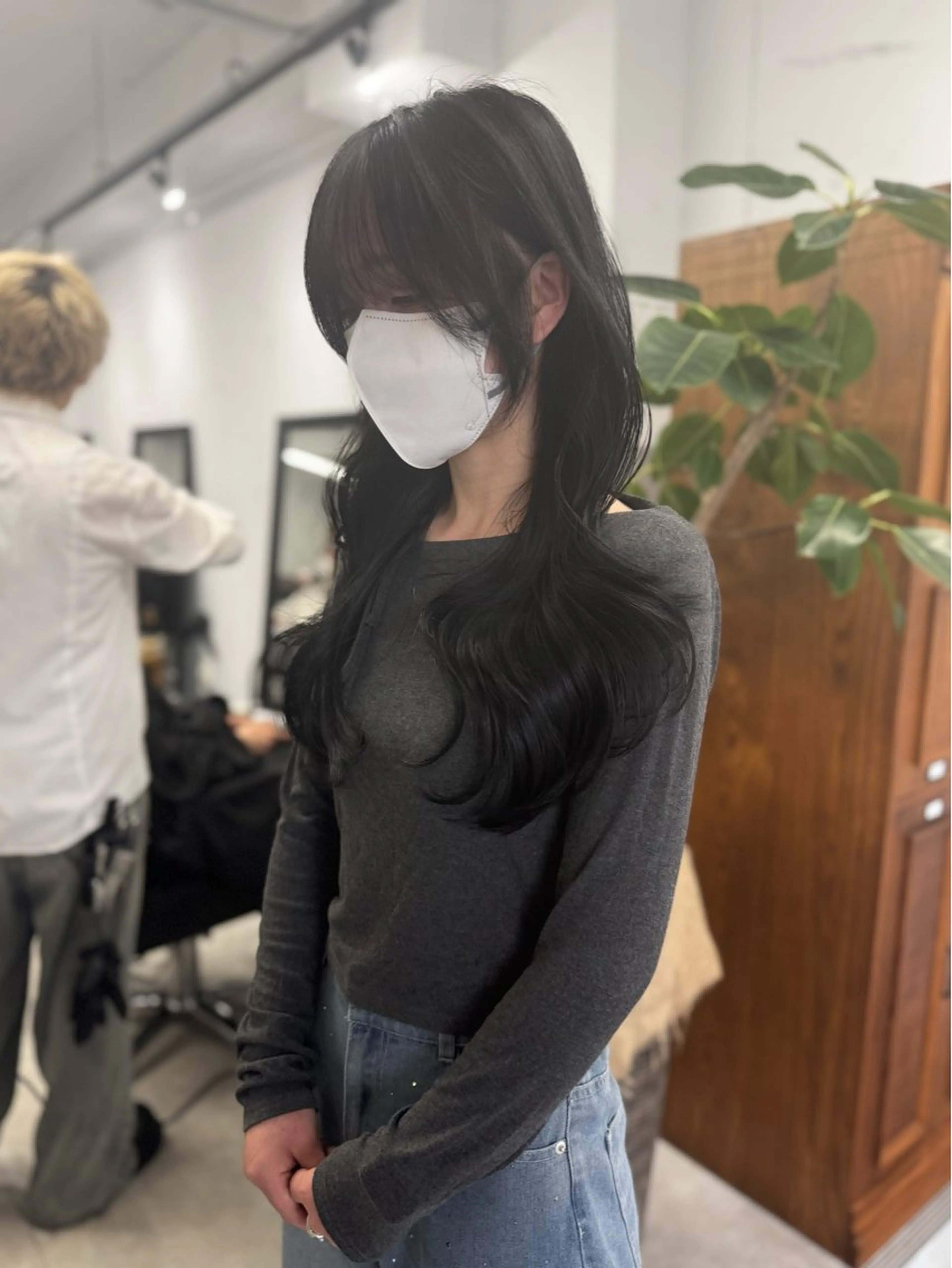 ロング カット 髪質改善/美髪ケア ✨岡野右京のヘアスタイル