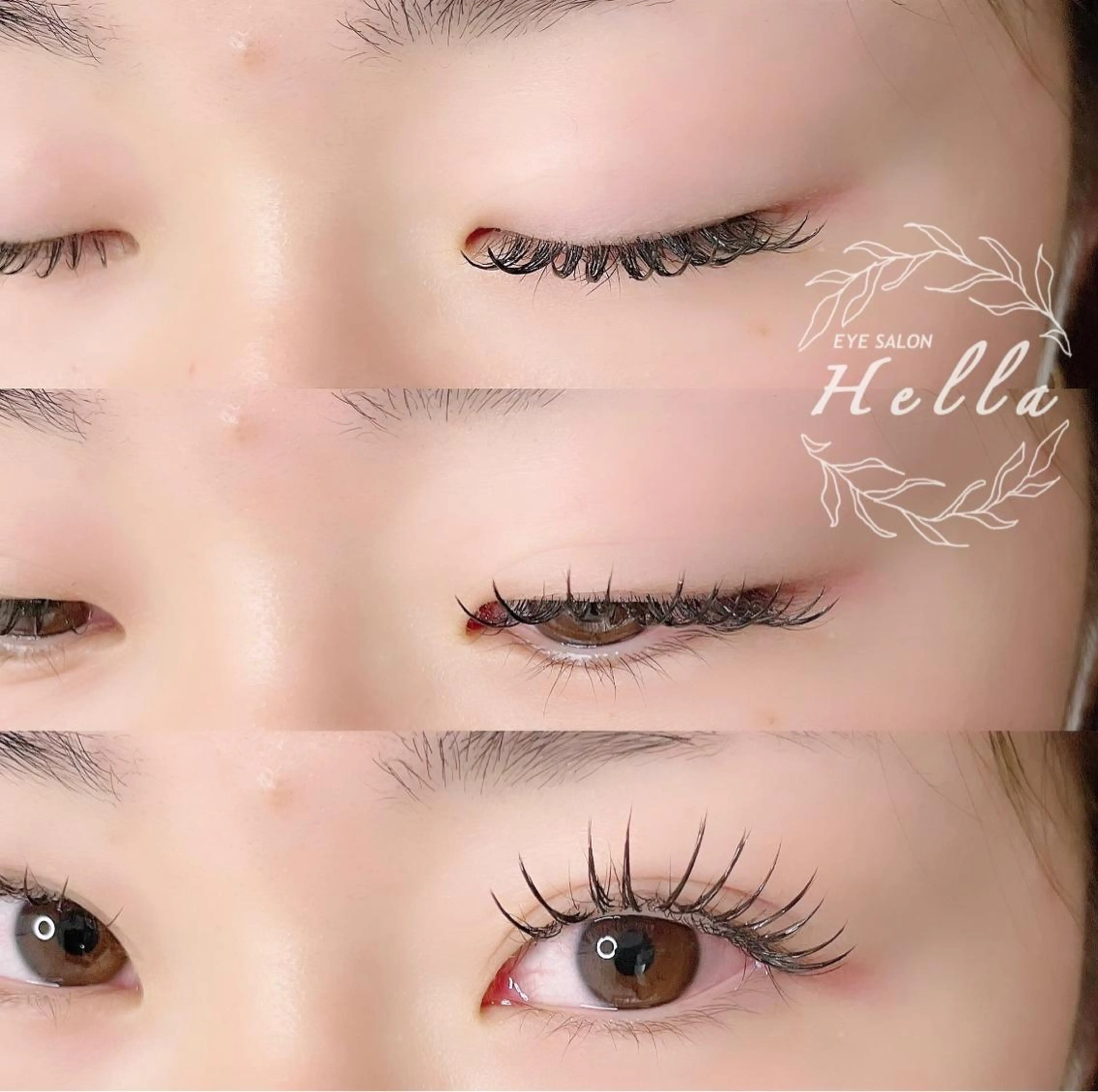 マツエク・マツパ まつげパーマ／眉毛 H e l l aのマツエク・マツパデザイン