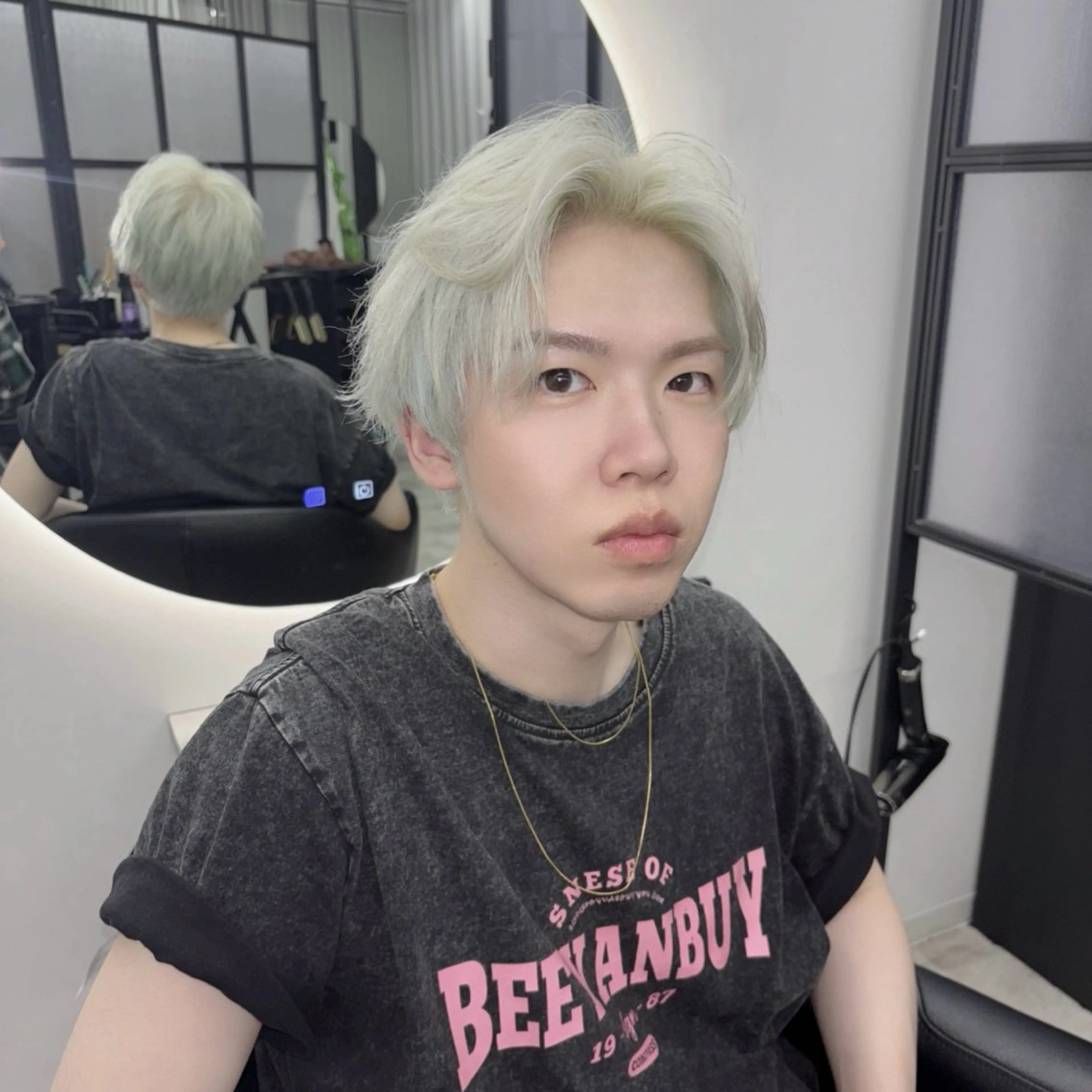 カラー メンズ ヘアカラー Ren. 🦋デザインカラーのヘアスタイル