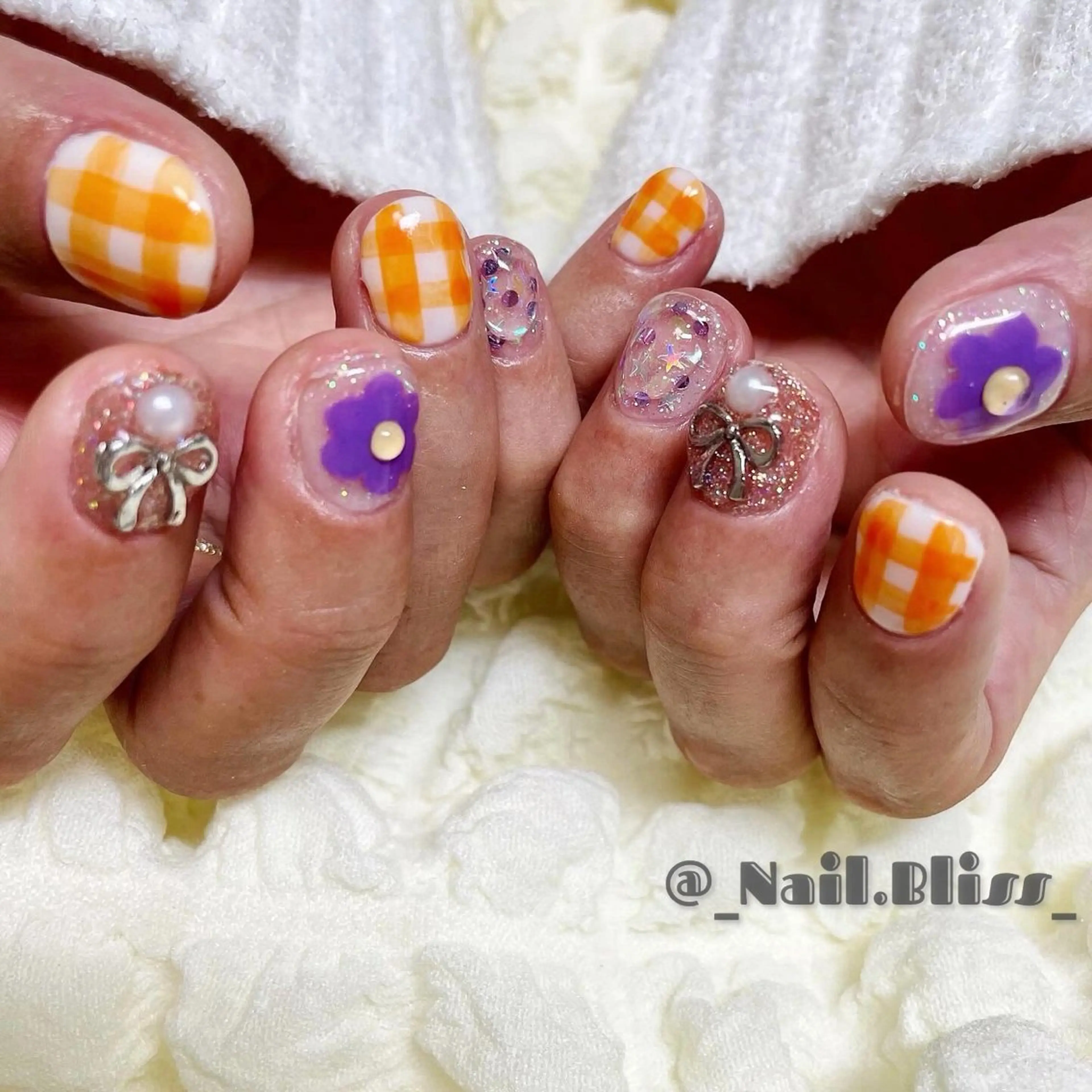 ネイル ハンドネイル NAIL BLISSのネイルデザイン