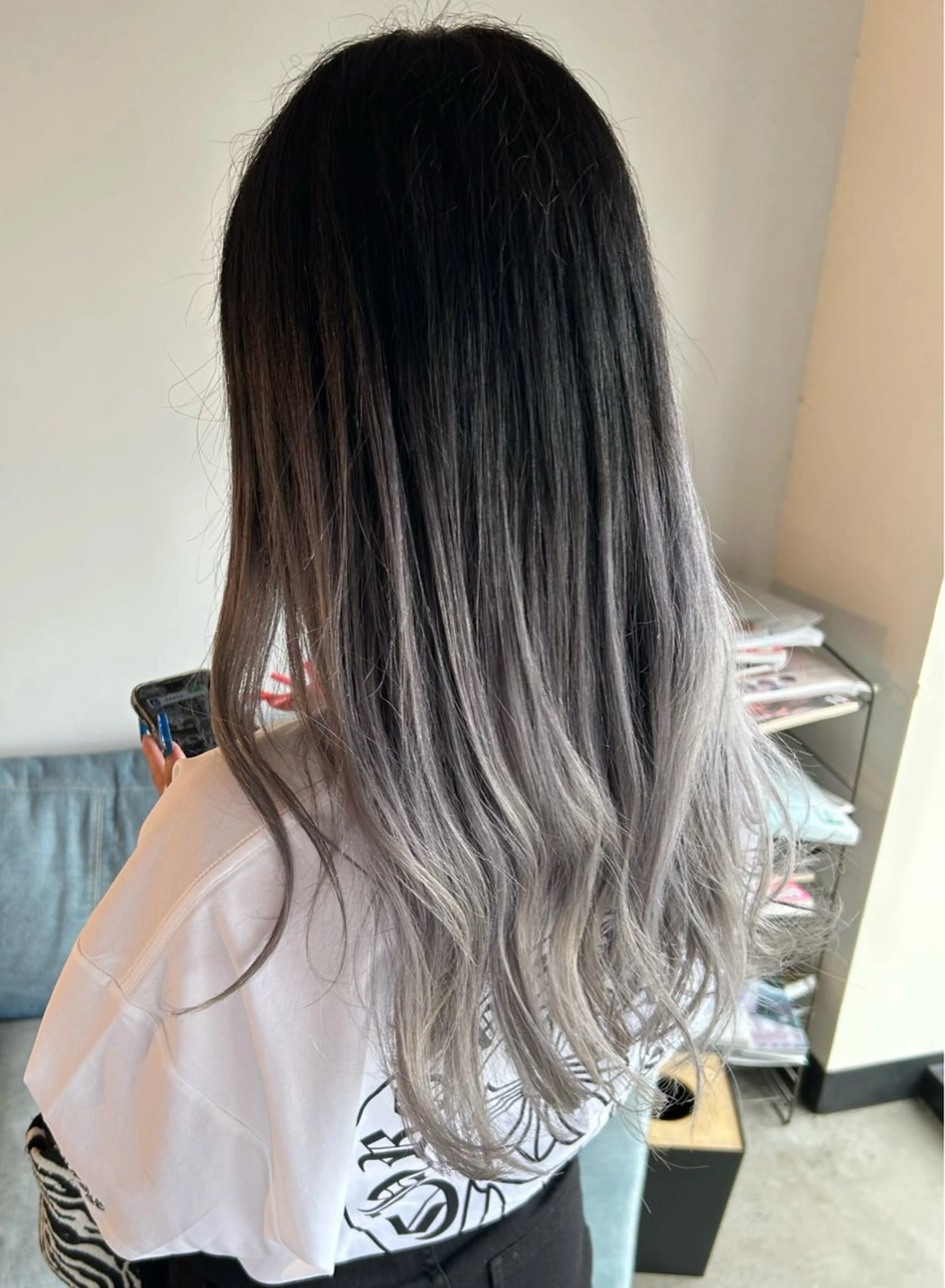 ロング カラー カット ヘアカラー トリートメント ブリーチ職人/ shori/店舗代表のヘアスタイル