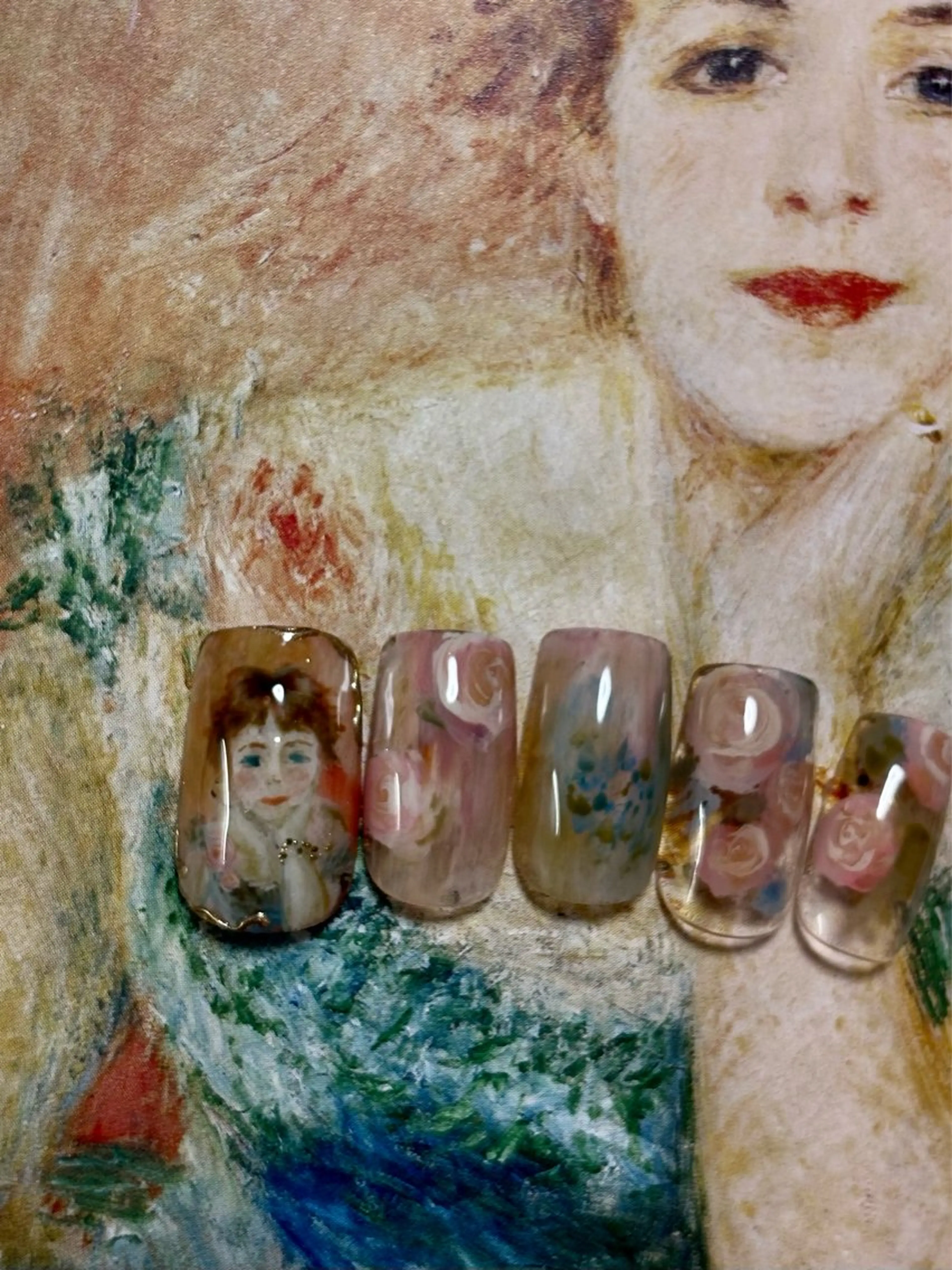 ネイル ハンドネイル FIORITURA Maikoのネイルデザイン