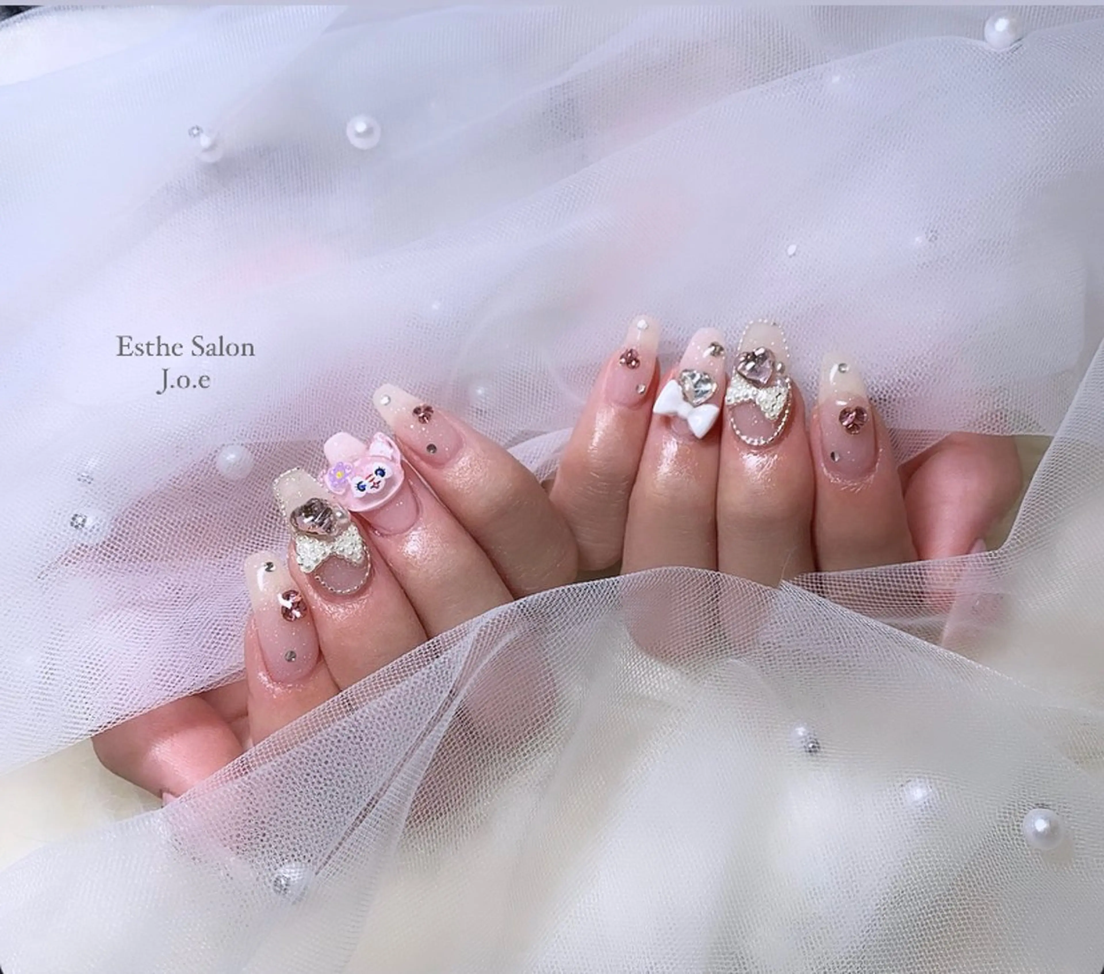 ネイル 持ち込み ハンドネイル 石堂 さくらのネイルデザイン