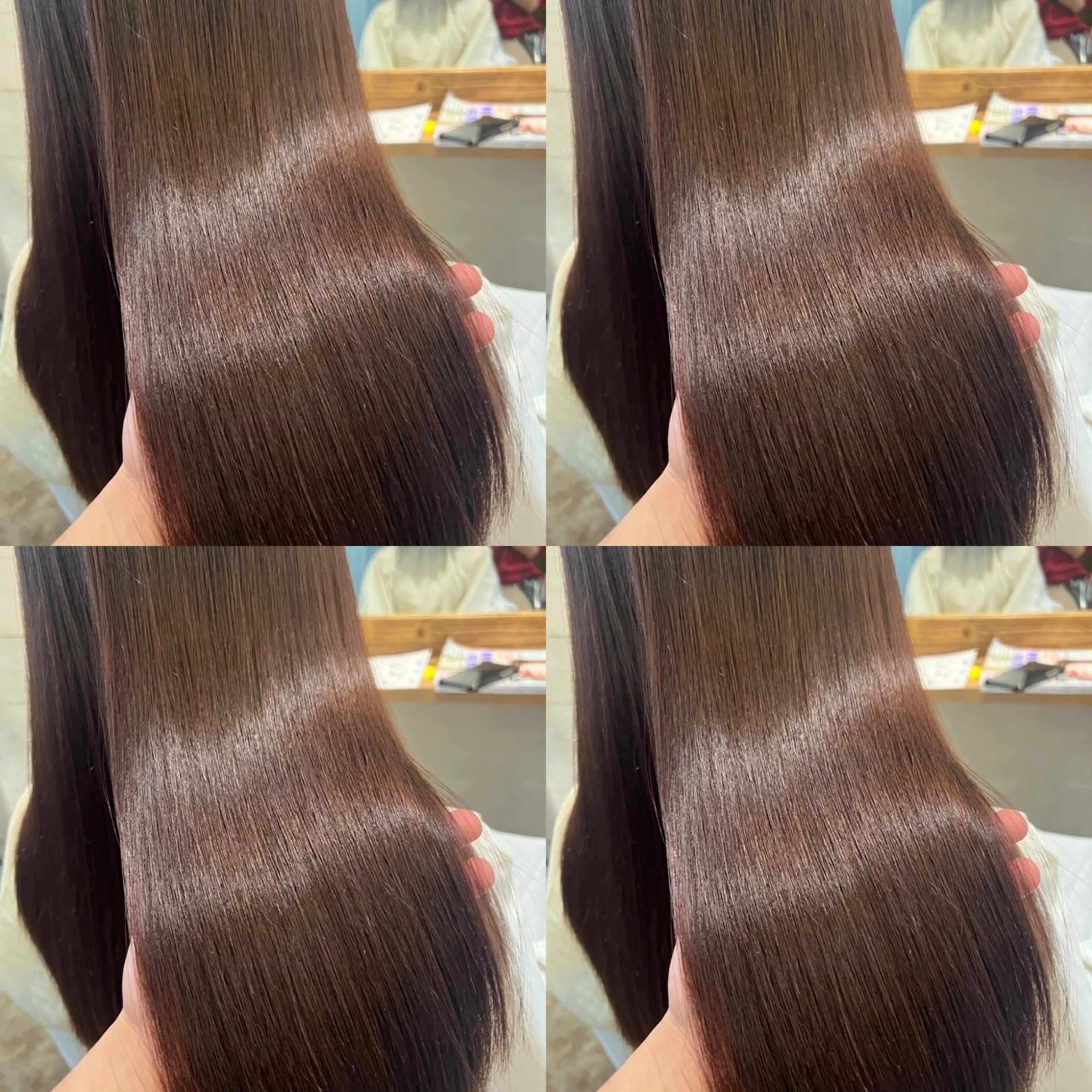 ロング カラー レイヤーカット/ 縮毛矯正🇰🇷早坂のヘアスタイル