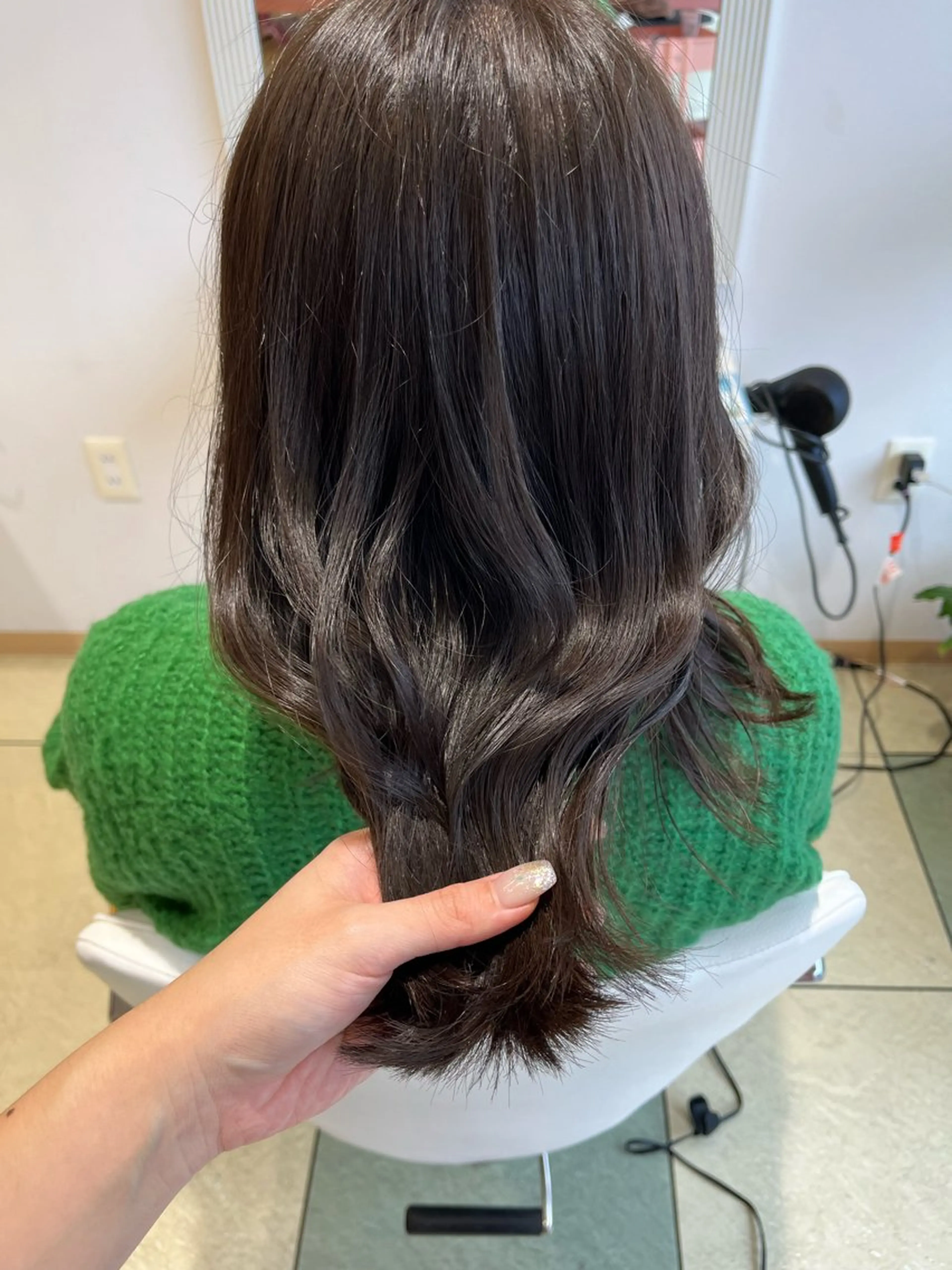 ミディアム ☁️彦坂唯有/ 透明感カラー☁️のヘアスタイル