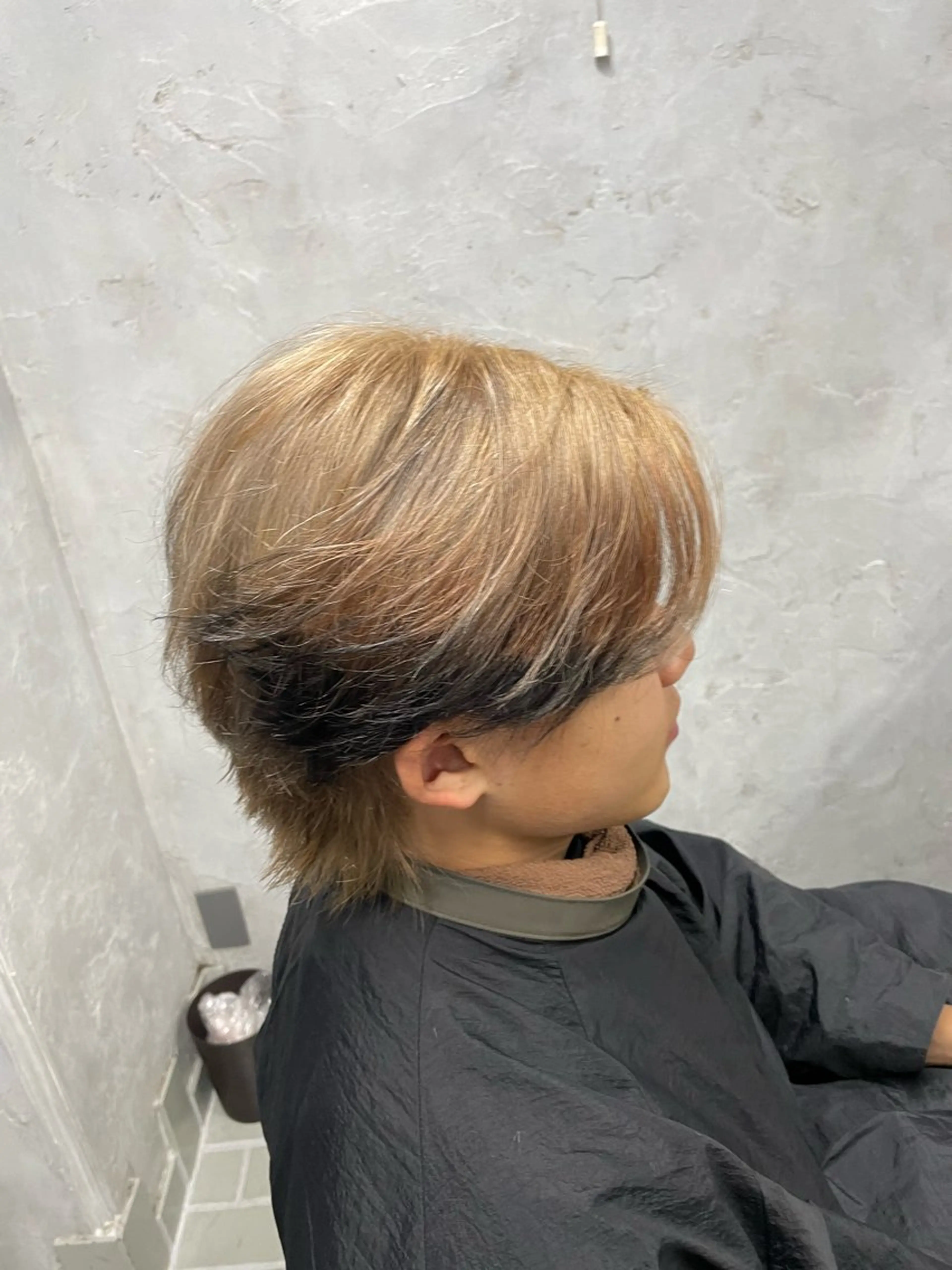 メンズ カット ヘアカラー トリートメント 艶髪/透明感カラー 山﨑俊輔のヘアスタイル