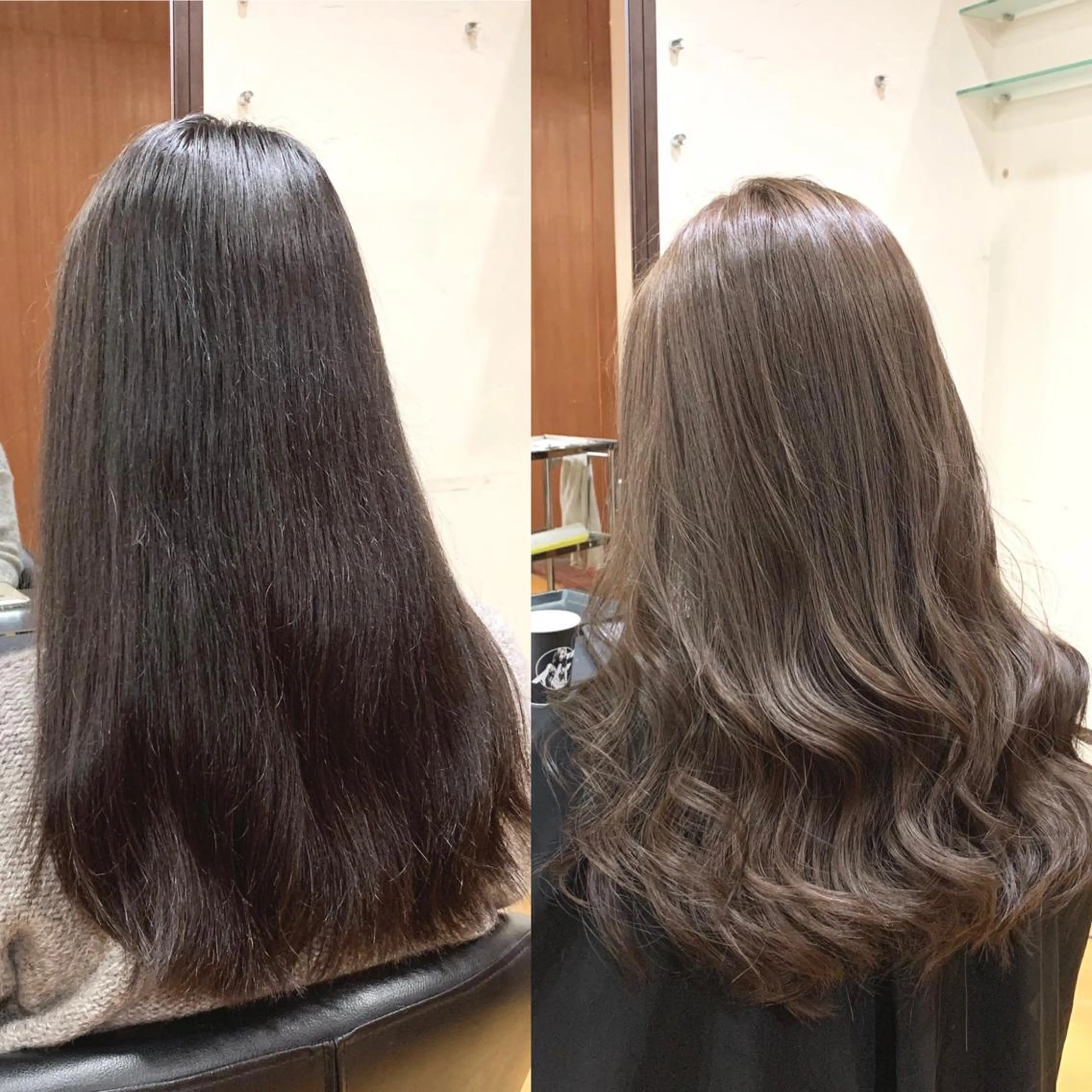 ロング カラー 韓国レイヤーカット★ 小林大樹のヘアスタイル