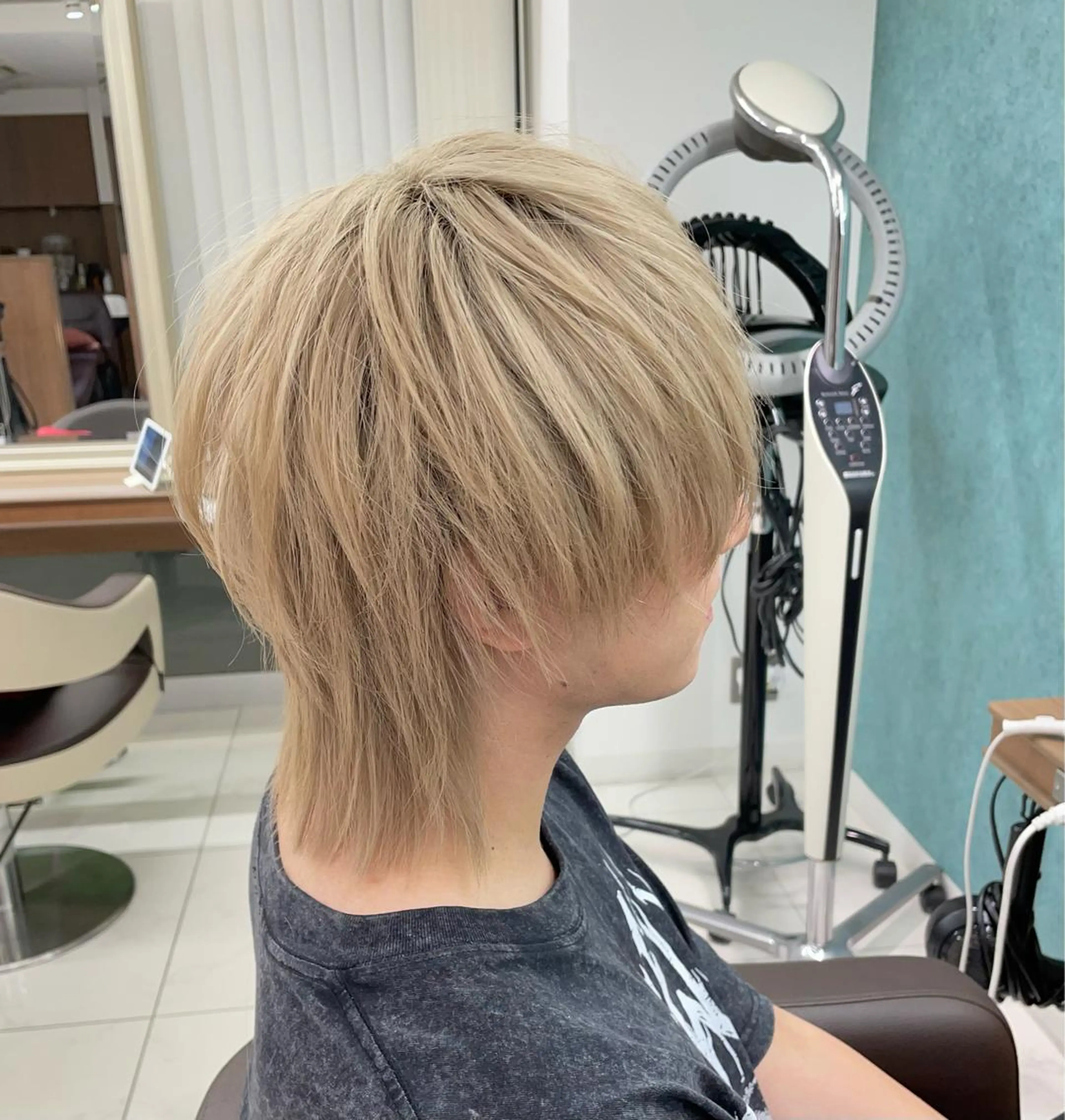 ショート カラー メンズ カット ヘアカラー トリートメント 【メンズ特化】 池田大成✂︎のヘアスタイル