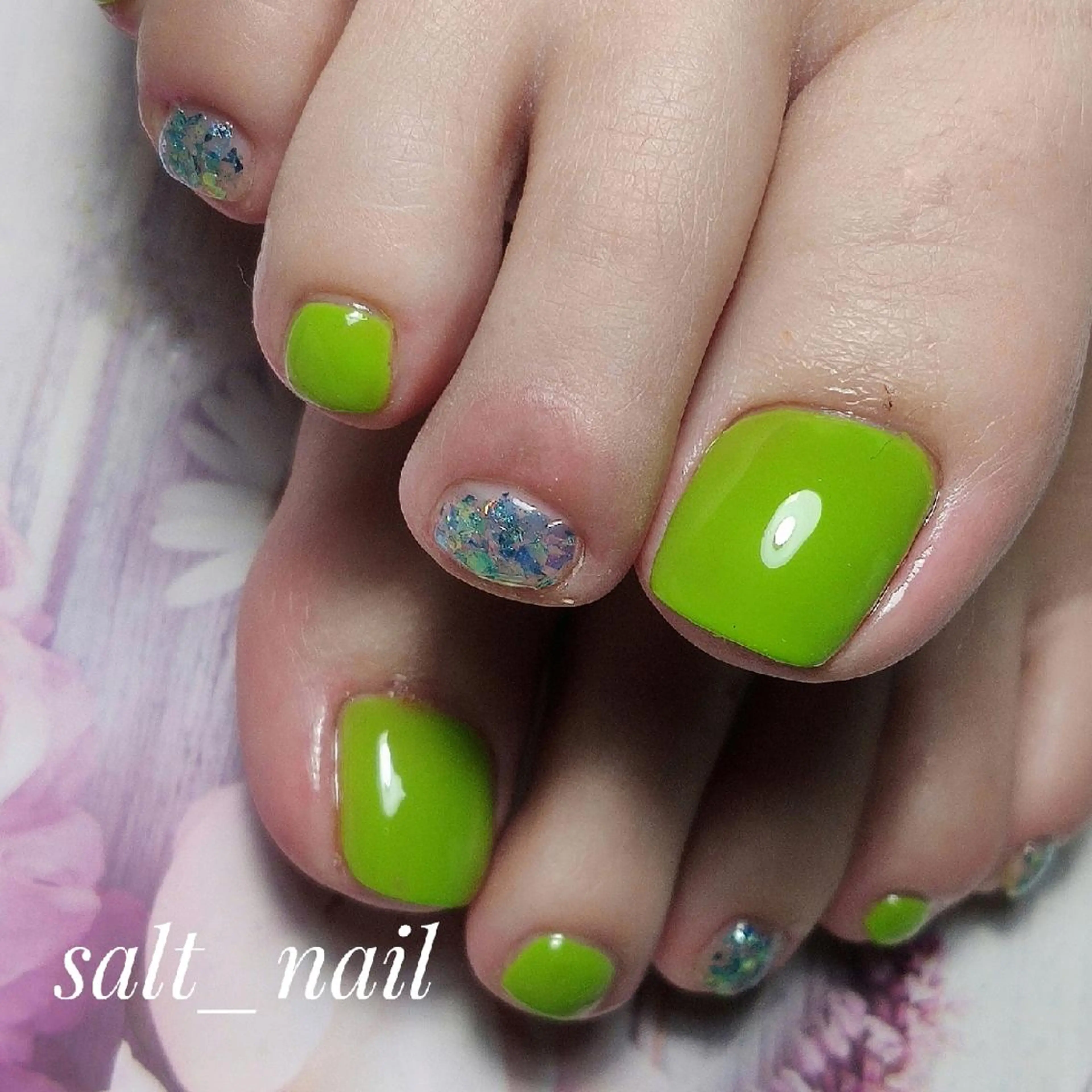 ネイル フットネイル 個人サロン saltnailのネイルデザイン