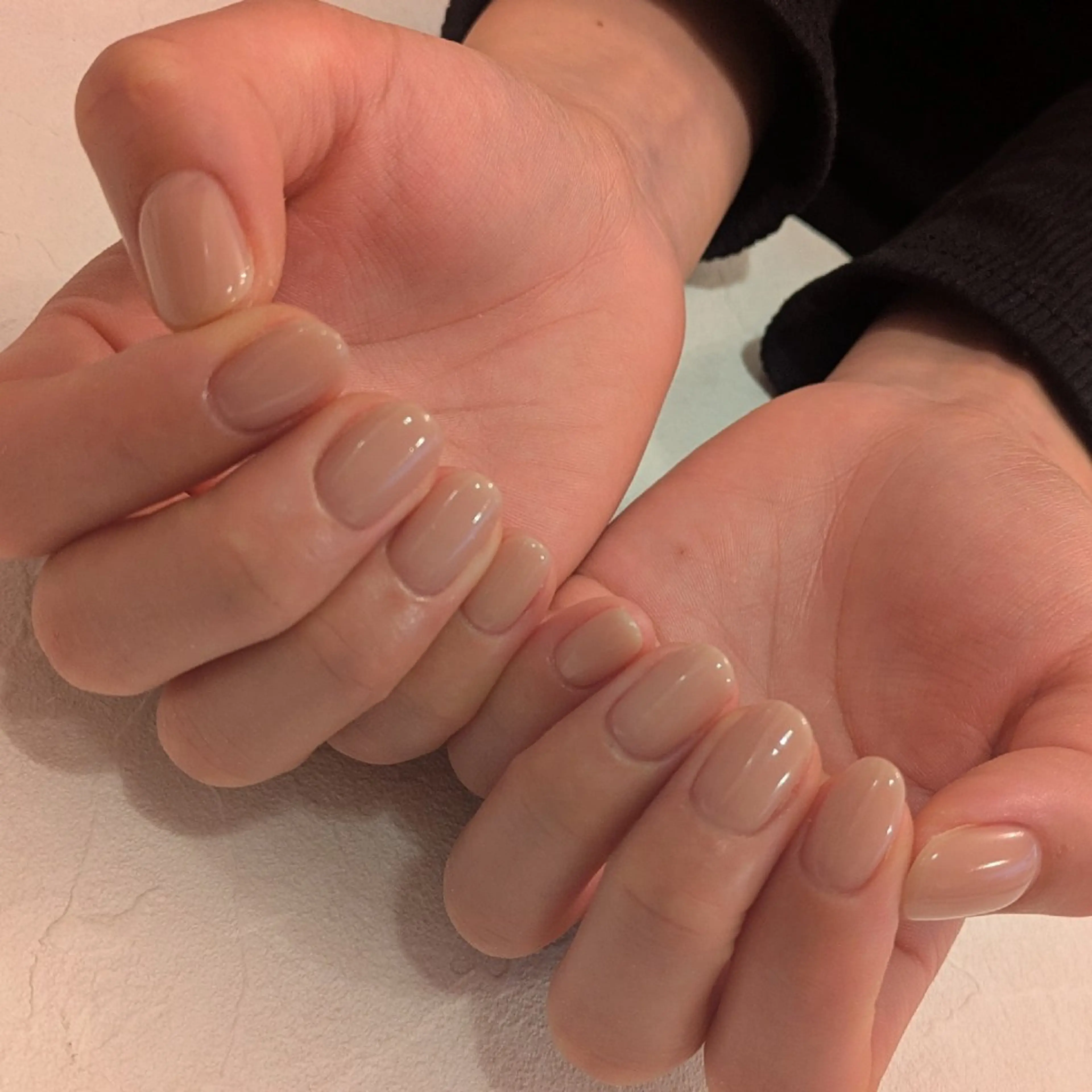 ネイル ワンカラーネイル ジェヌインネイル 河内のネイルデザイン