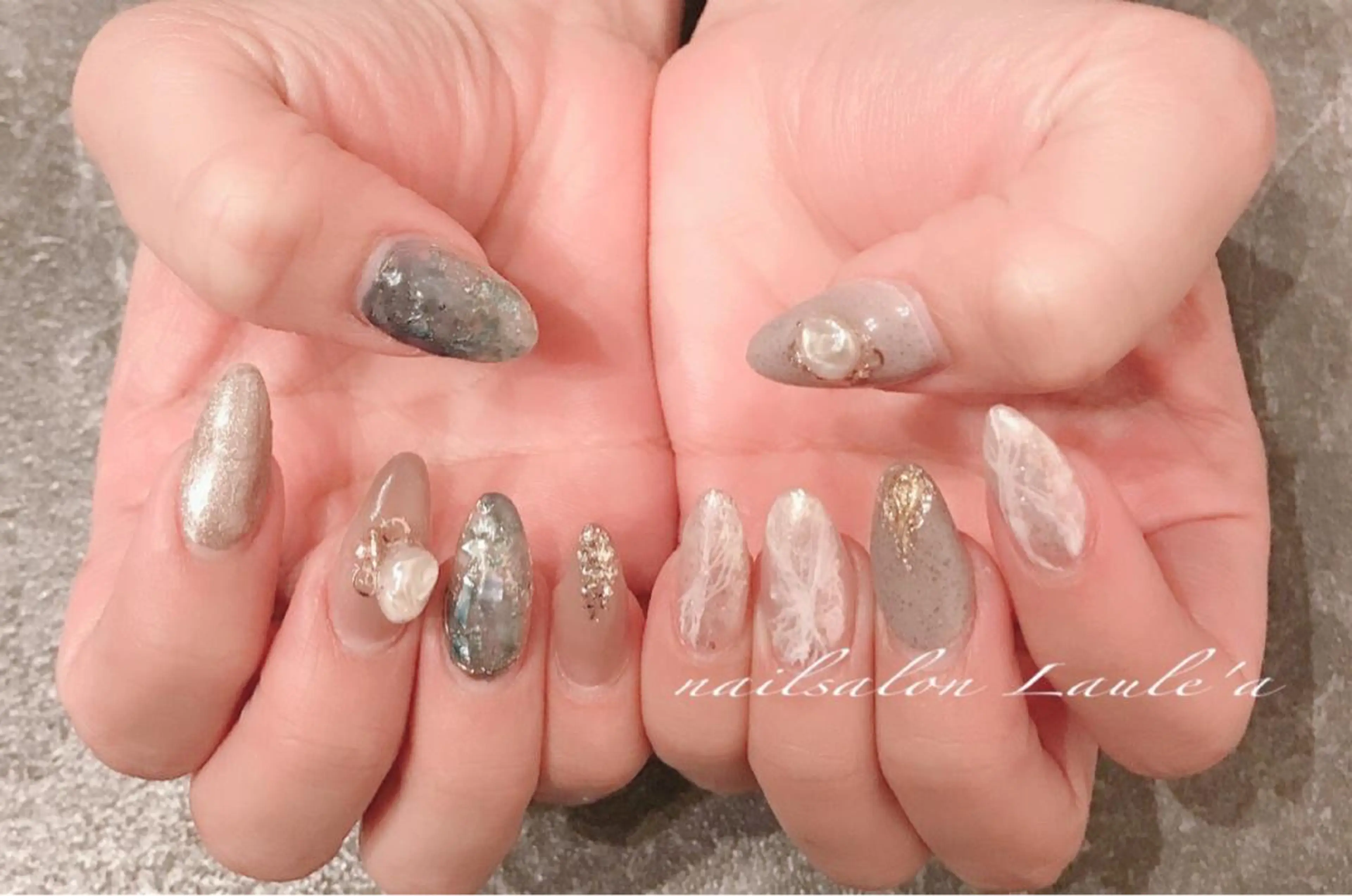 ネイル nailsalon Laule'aのネイルデザイン