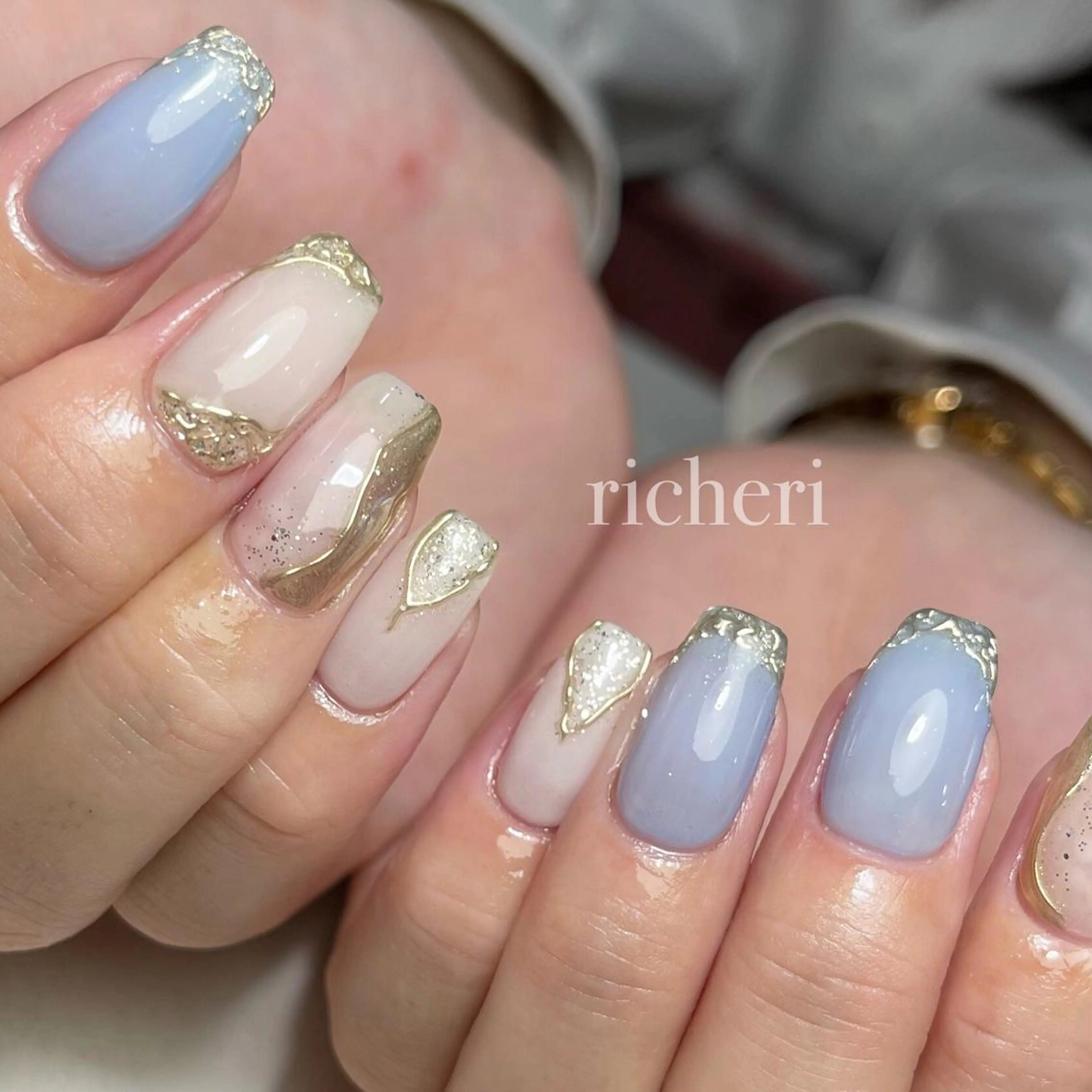 ミディアム ネイル ハンドネイル richeri beautyのエステ・リラクイメージ