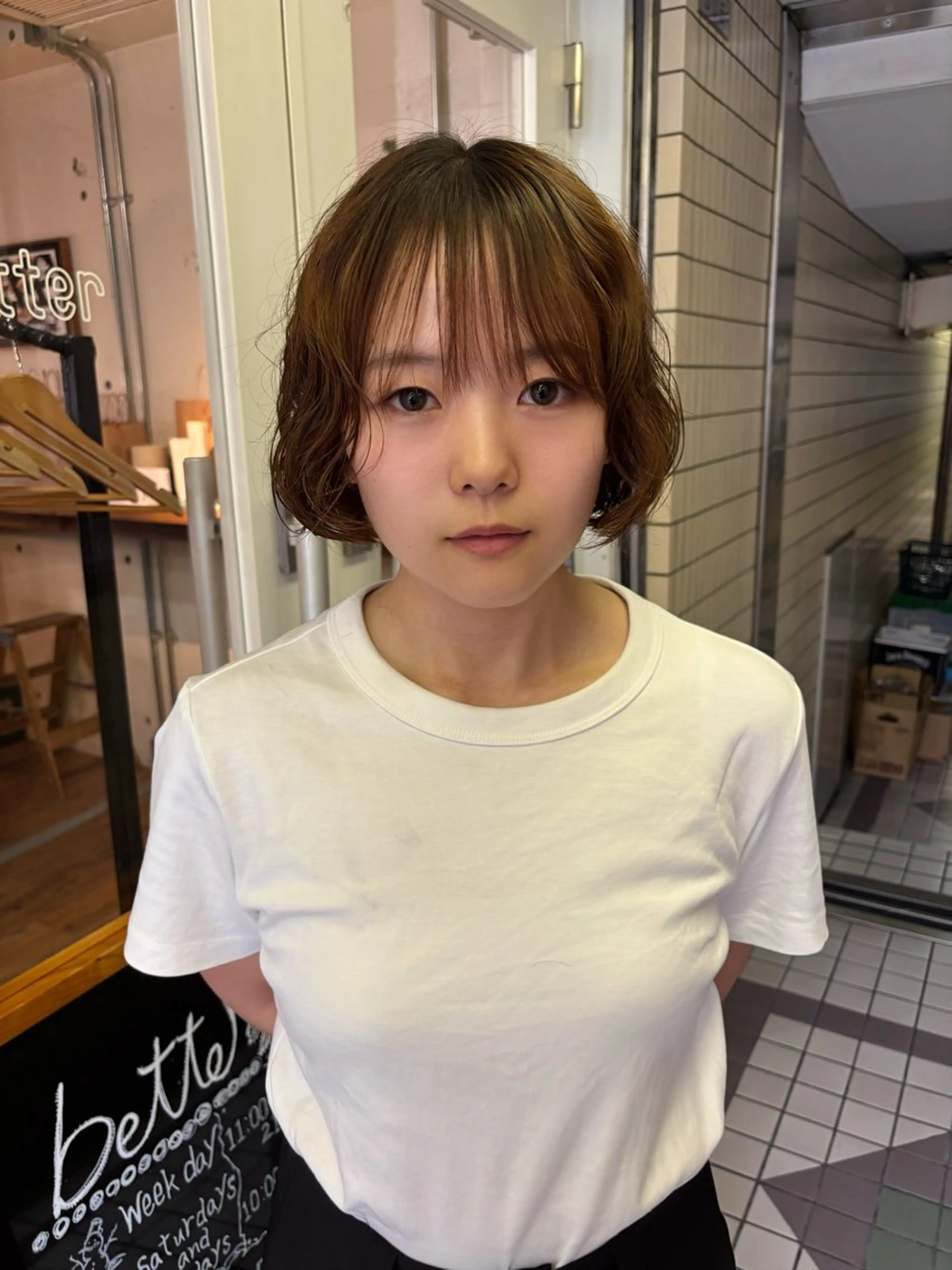 パーマ カット パーマ トリートメント kaito パーマ募集！🔵のヘアスタイル