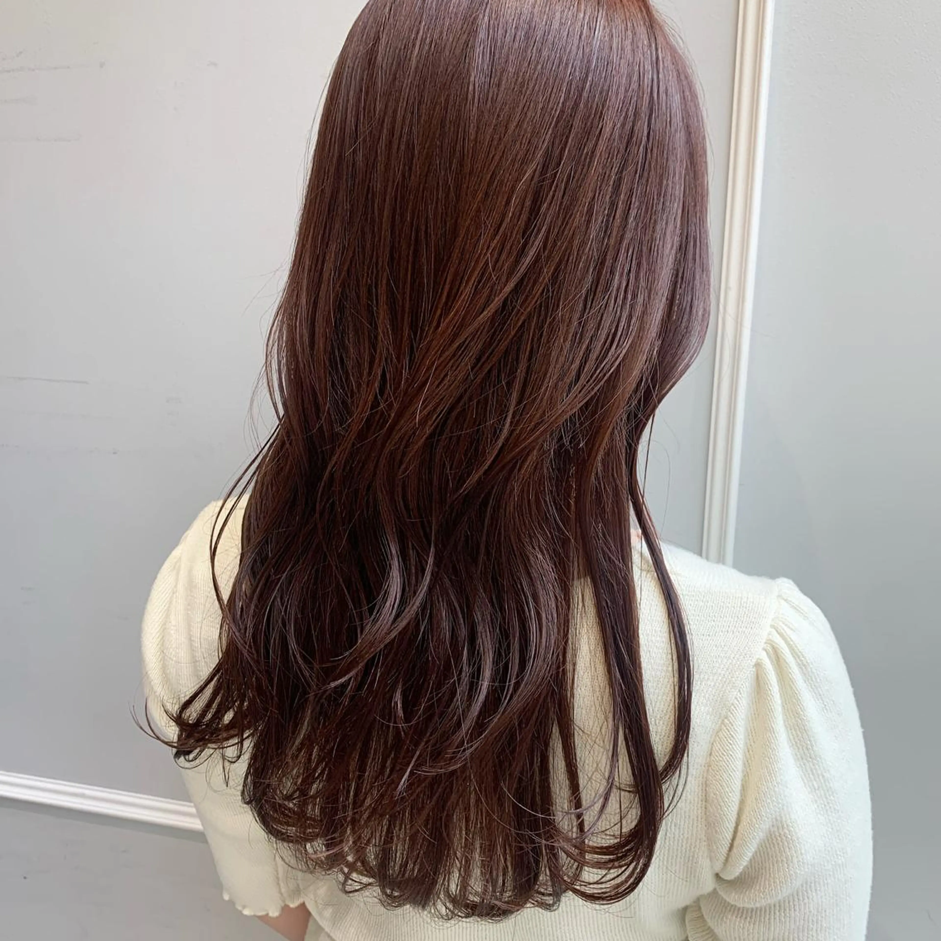 ロング 縮毛矯正 トリートメント 髪質改善/縮毛矯正 🎀小林 唯 🎀のヘアスタイル