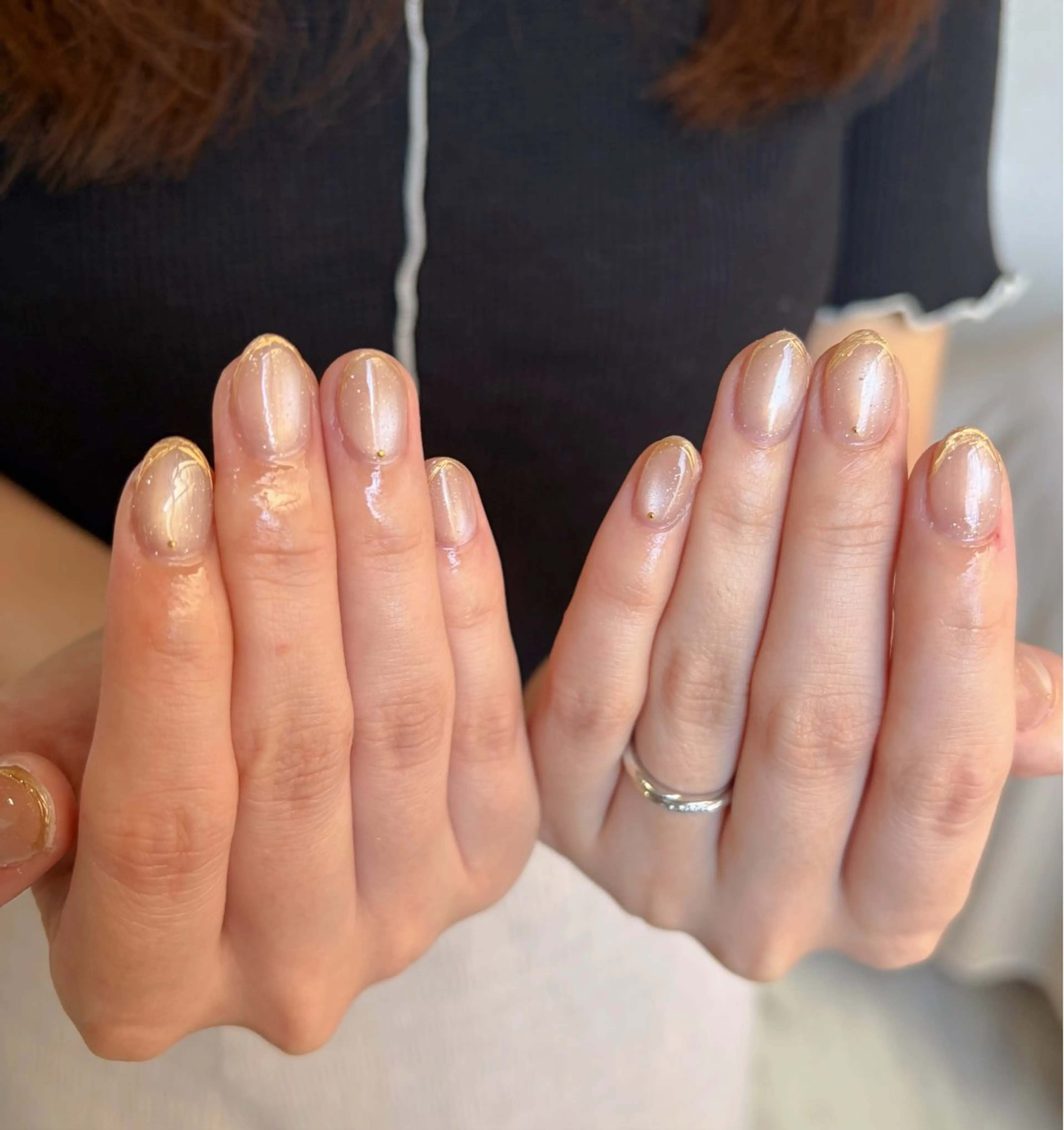 ネイル マグネットネイル ミラーネイル ハンドネイル Spica nail ～Nonn～のネイルデザイン