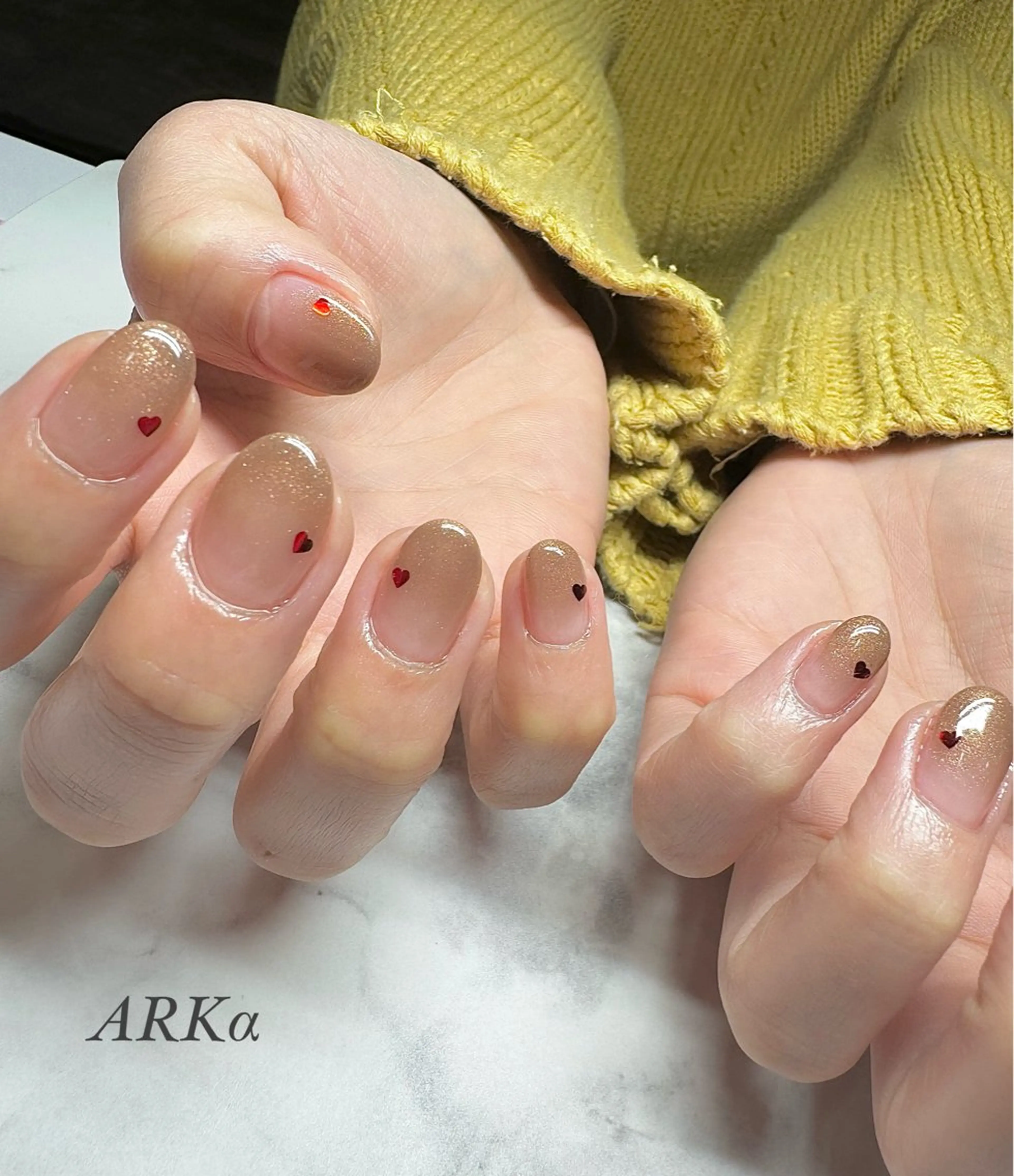 ネイル ハンドネイル Nailsalon ARKαのネイルデザイン