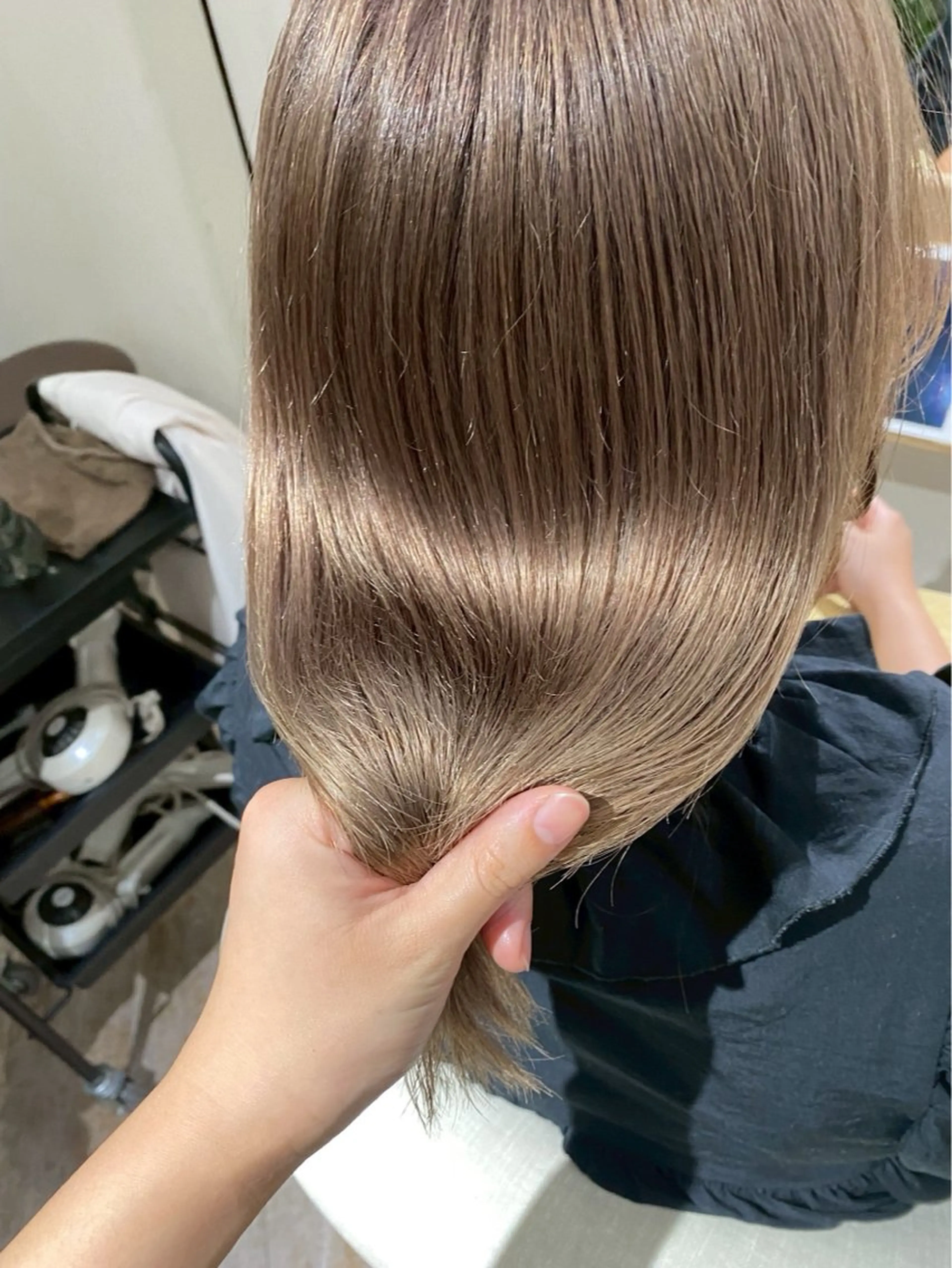 山本 優音のヘアスタイル