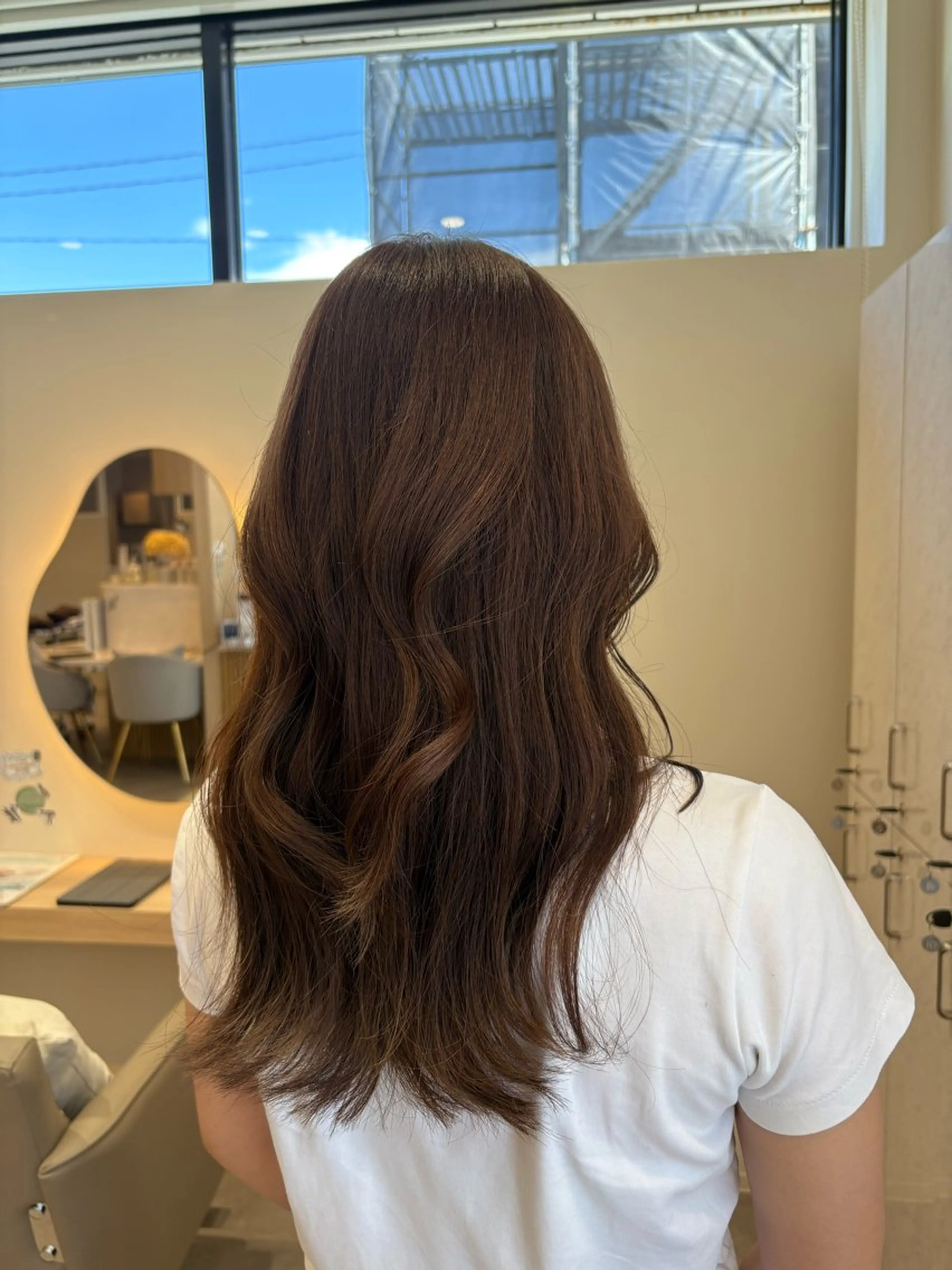 ロング カラー カット ヘアカラー レイヤー/透明感/髪 質改善/メンズ/佐藤のヘアスタイル