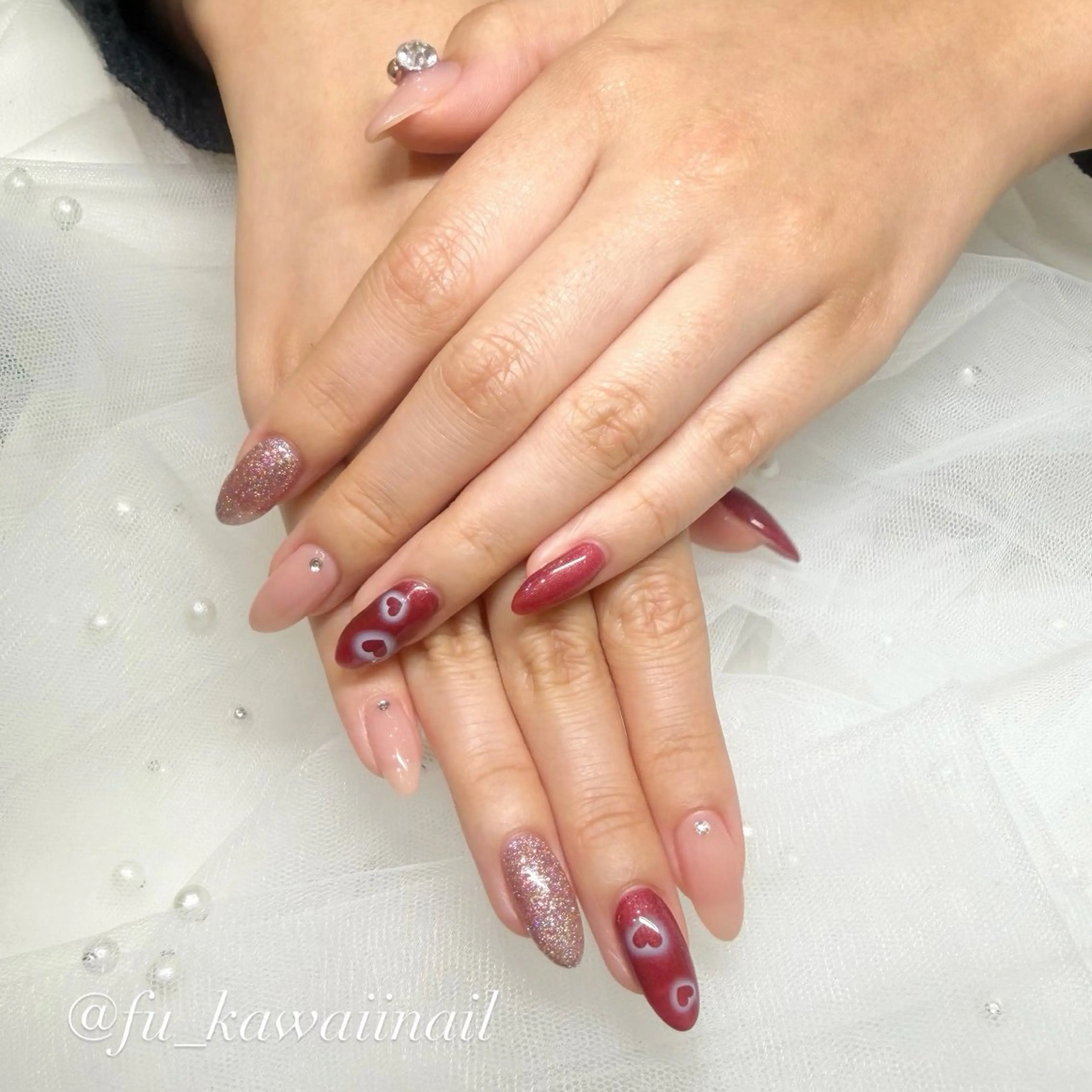 ネイル ハンドネイル 🪞ヤギフウカ🪞 渋谷ネイルのネイルデザイン