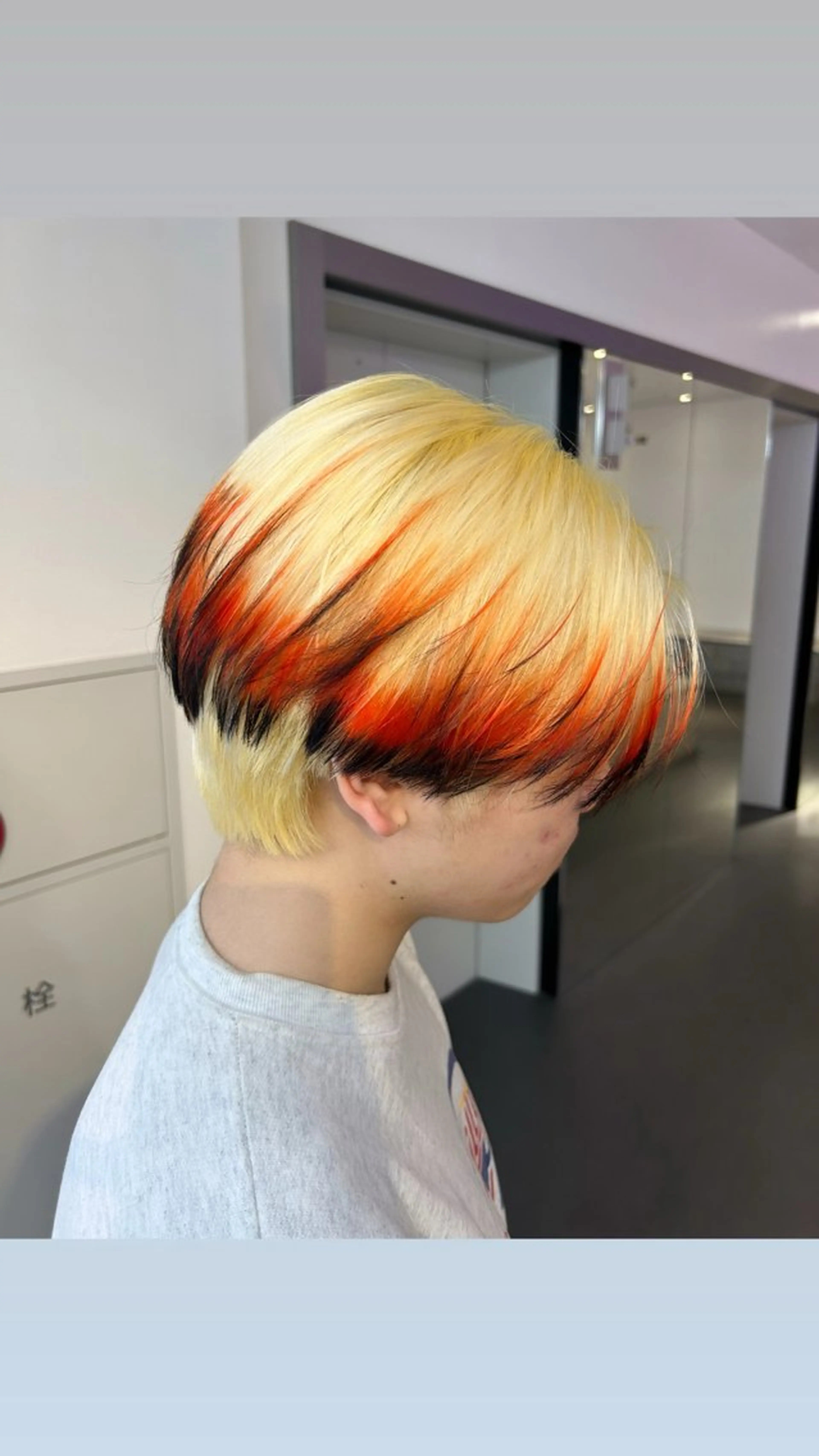 ショート ボブ エクステ 外国人風カラー レイヤーカット ショートヘア カット ヘアカラー MiRI💜地毛級 エクステ✖似合わせ技のヘアスタイル