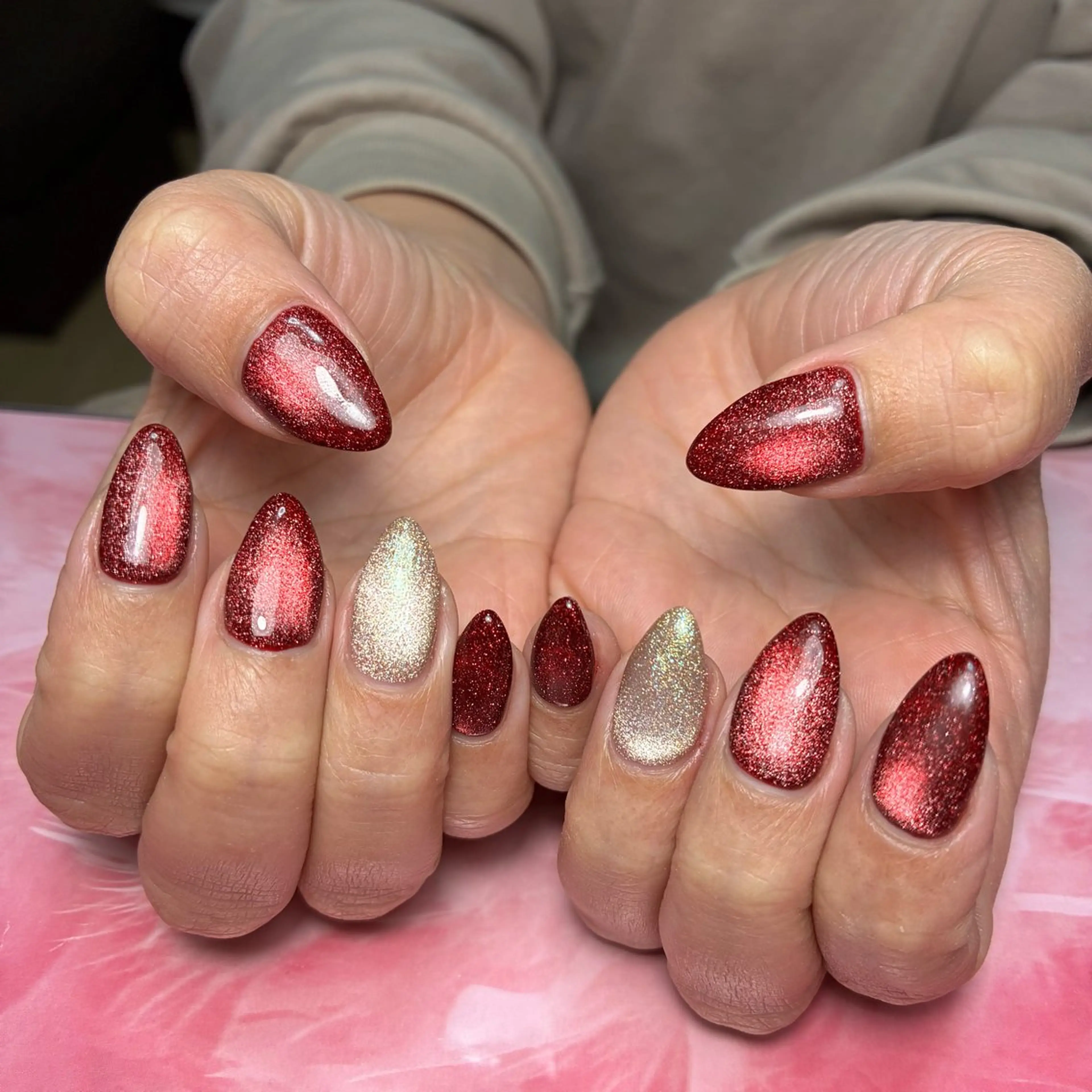 ミディアム ハンドネイル hs nail salonのネイルデザイン