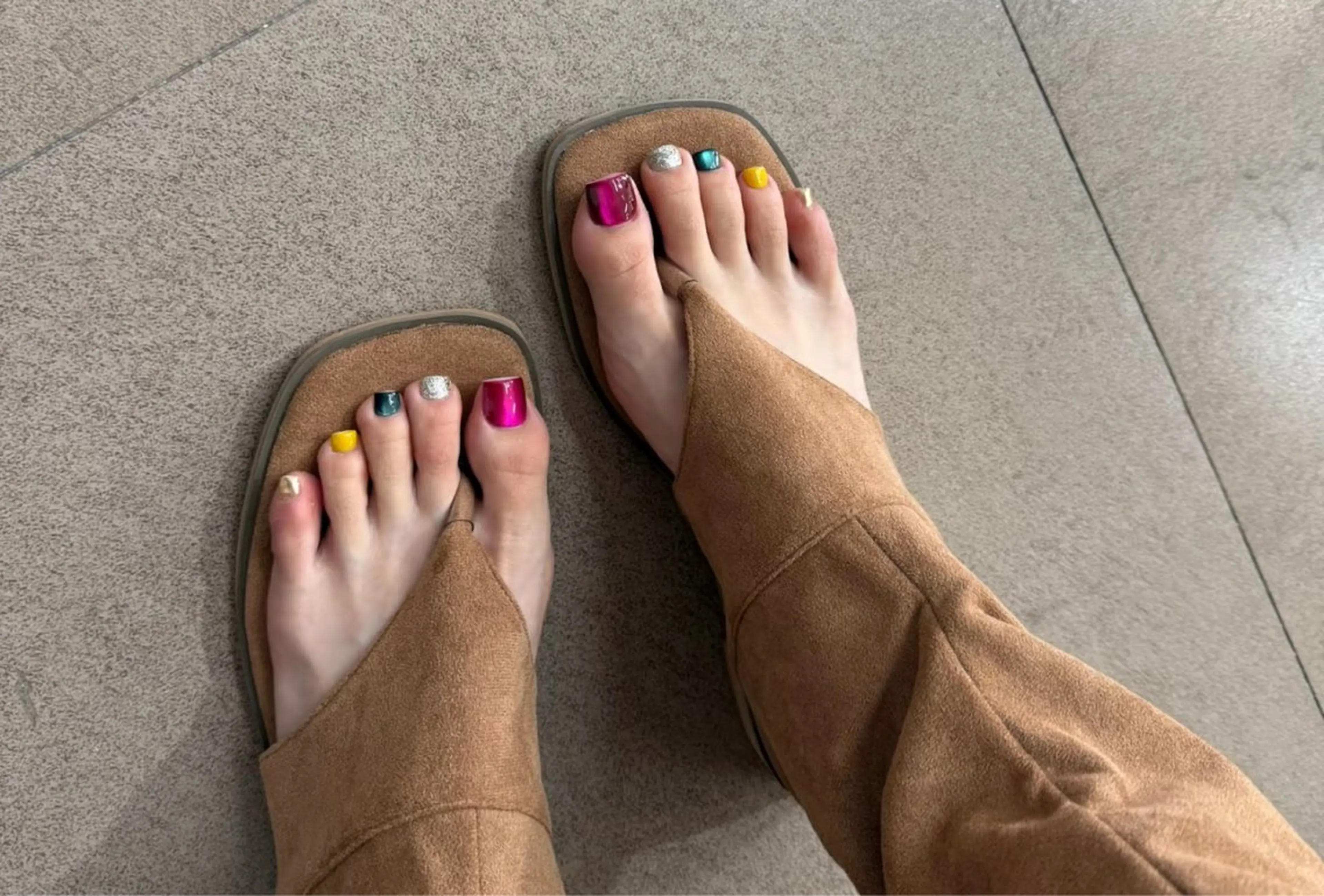 ネイル アートネイル オーロラネイル チークネイル フレンチネイル ガラスフレンチ ハンドネイル 🎀🎀YooLi Nail Salonのネイルデザイン