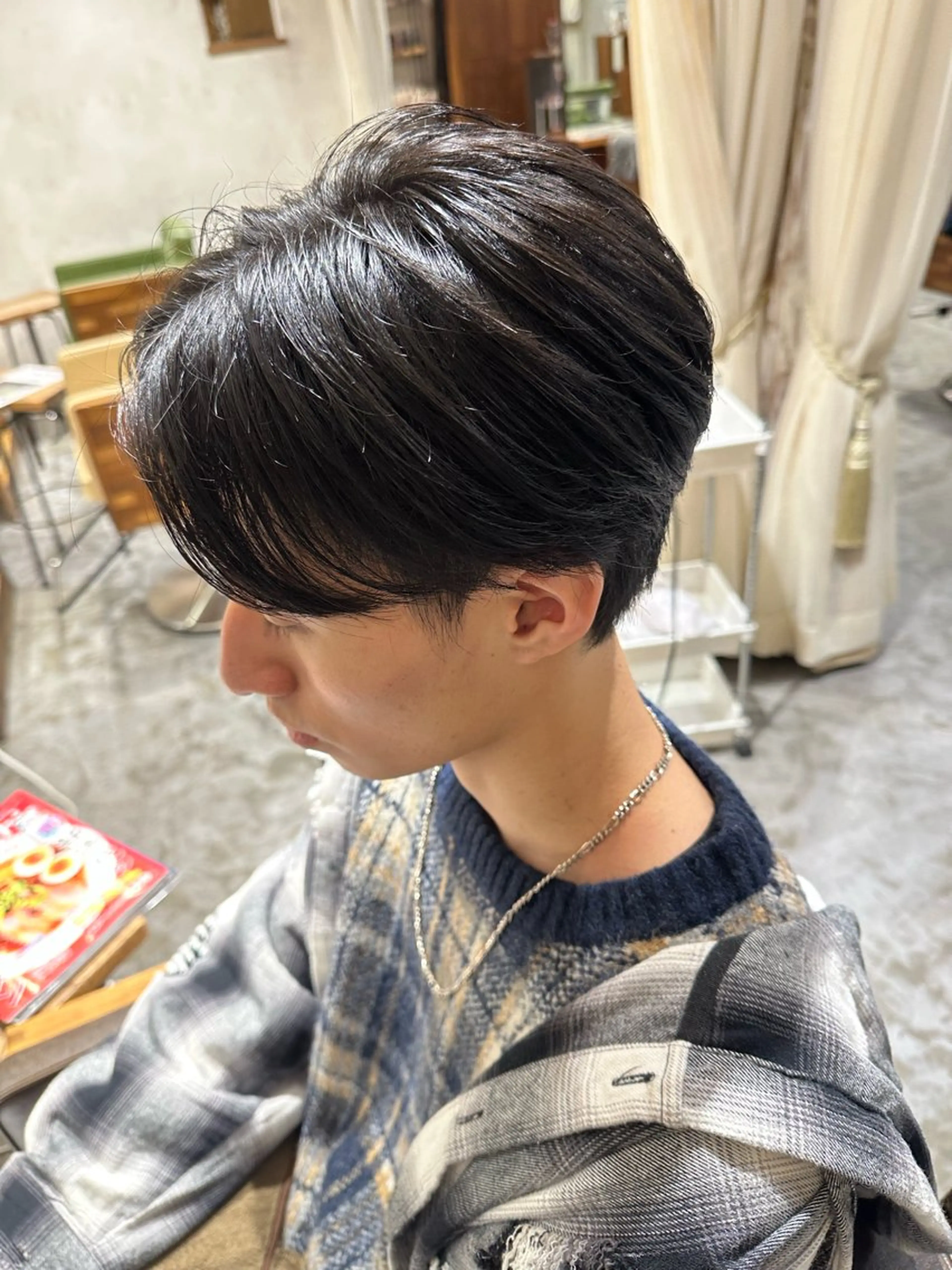 メンズカットの写真