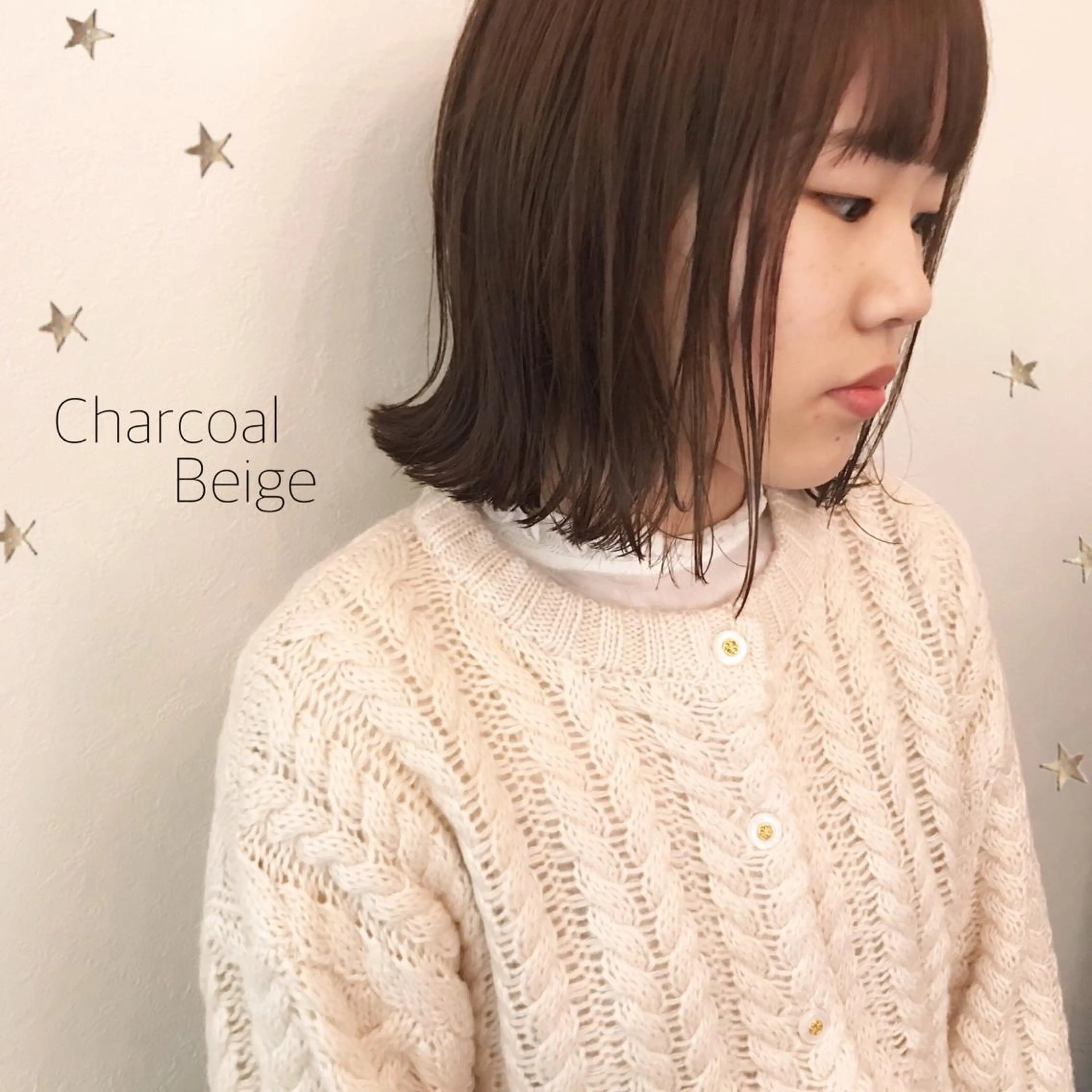 カラー 市川 千夏のヘアスタイル