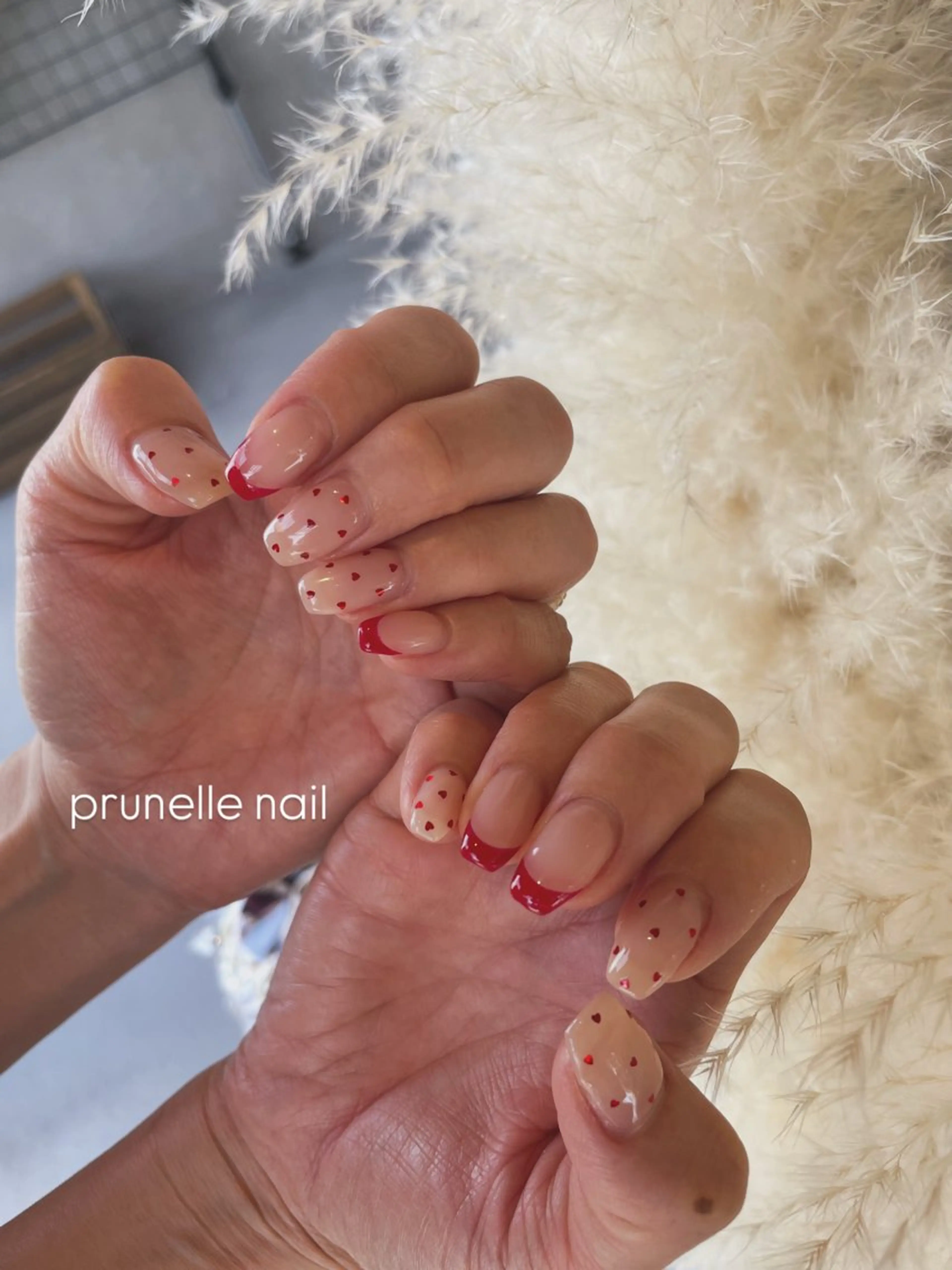 ネイル ハンドネイル 甲府市徳行 🧸prunelleのネイルデザイン