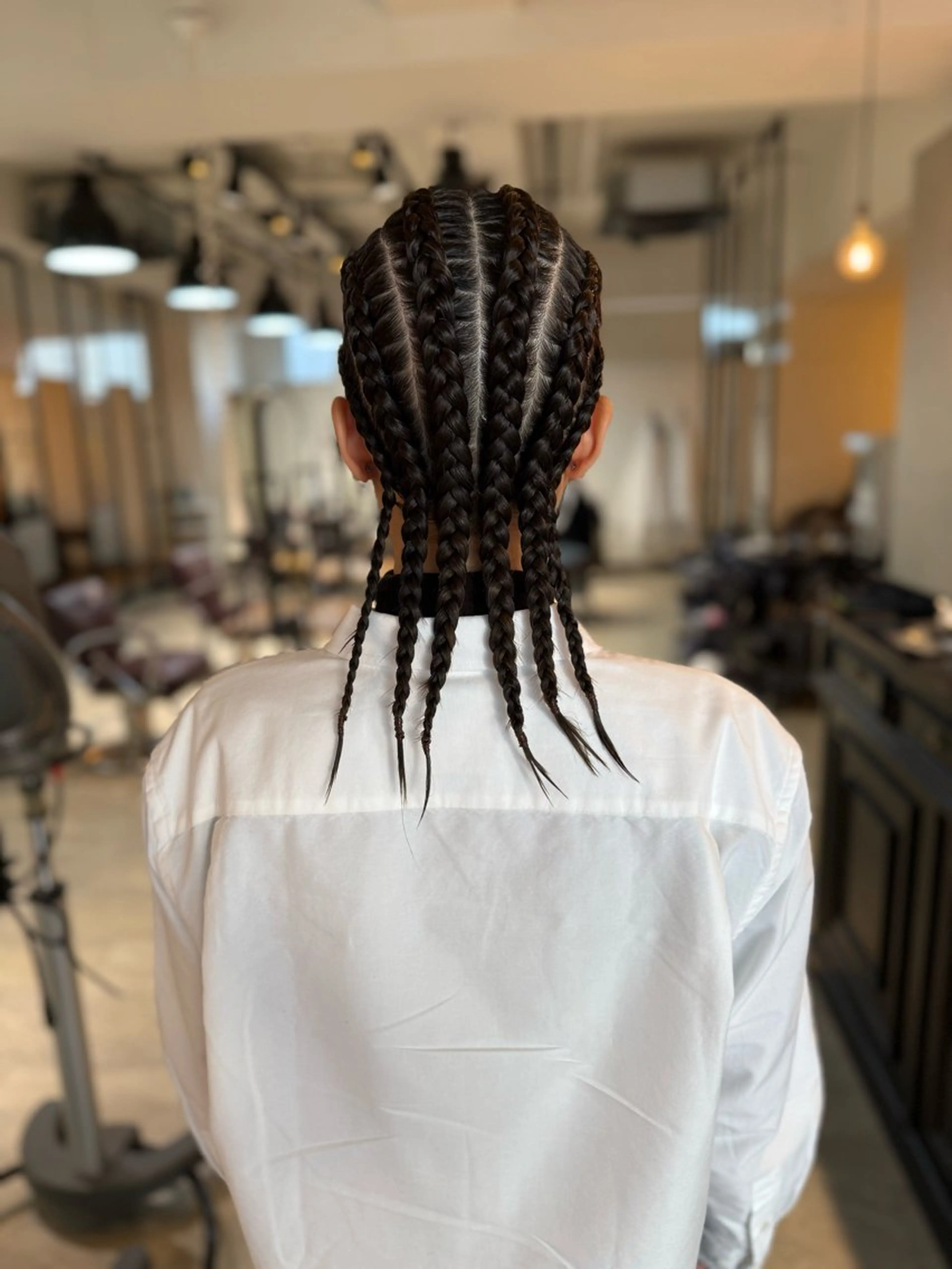 ロング ヘアアレンジ キッズ エクステ ヘアセット BRAIDS💎愛子 大人ハイライト💎のヘアスタイル