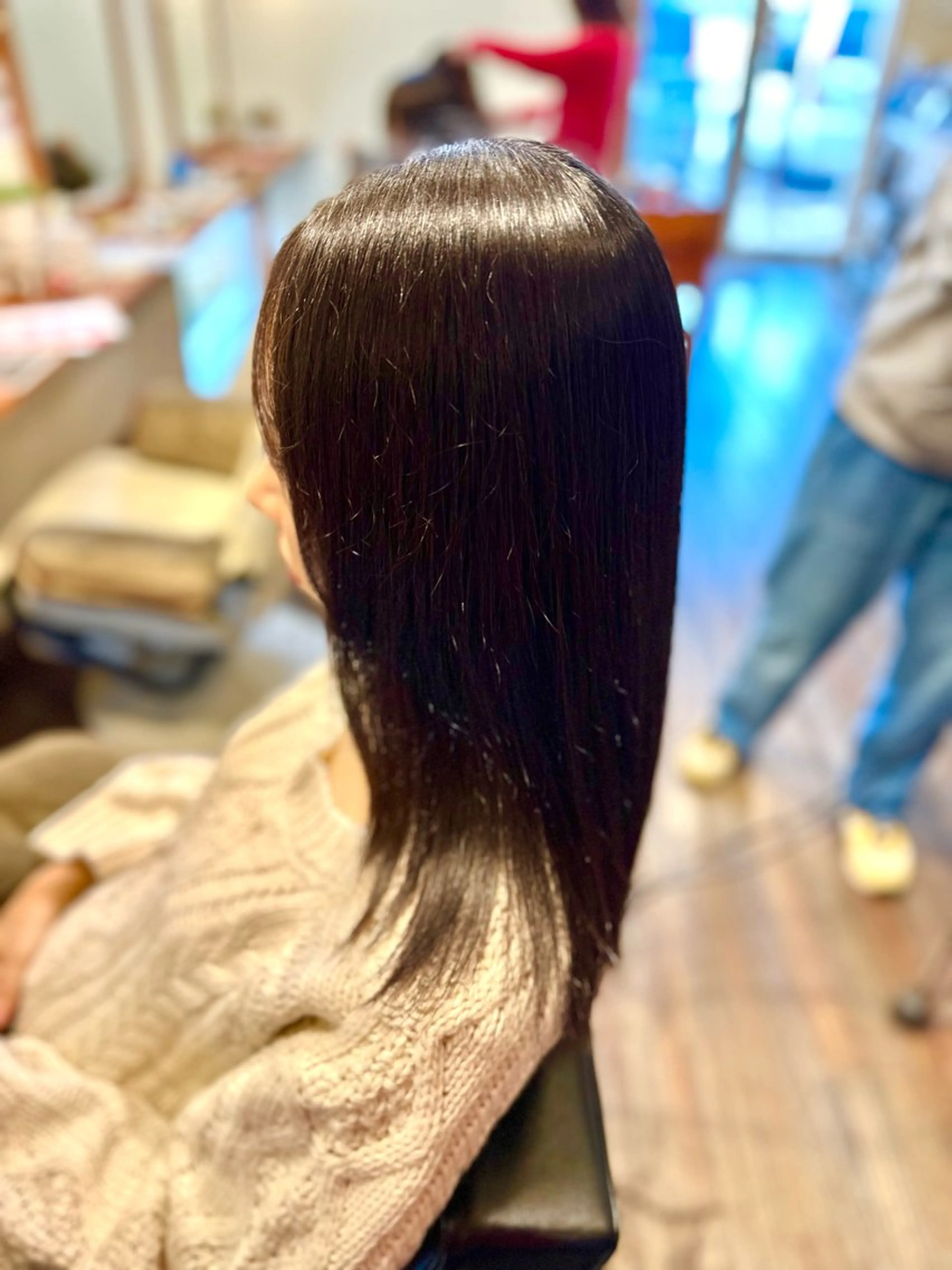 【minimo限定価格】縮毛矯正+髪質改善トリートメントの写真