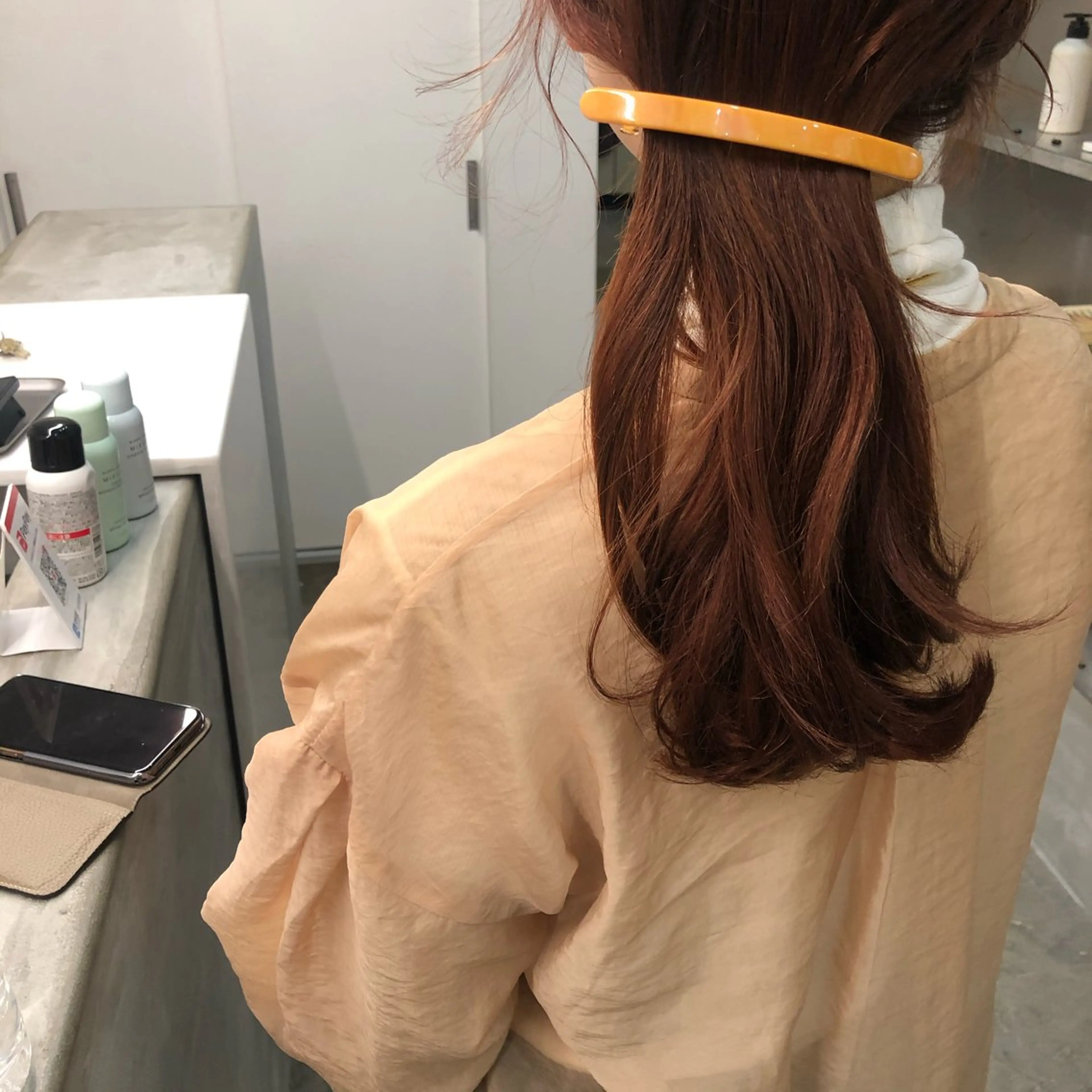 ロング カラー 伊藤 由季のヘアスタイル